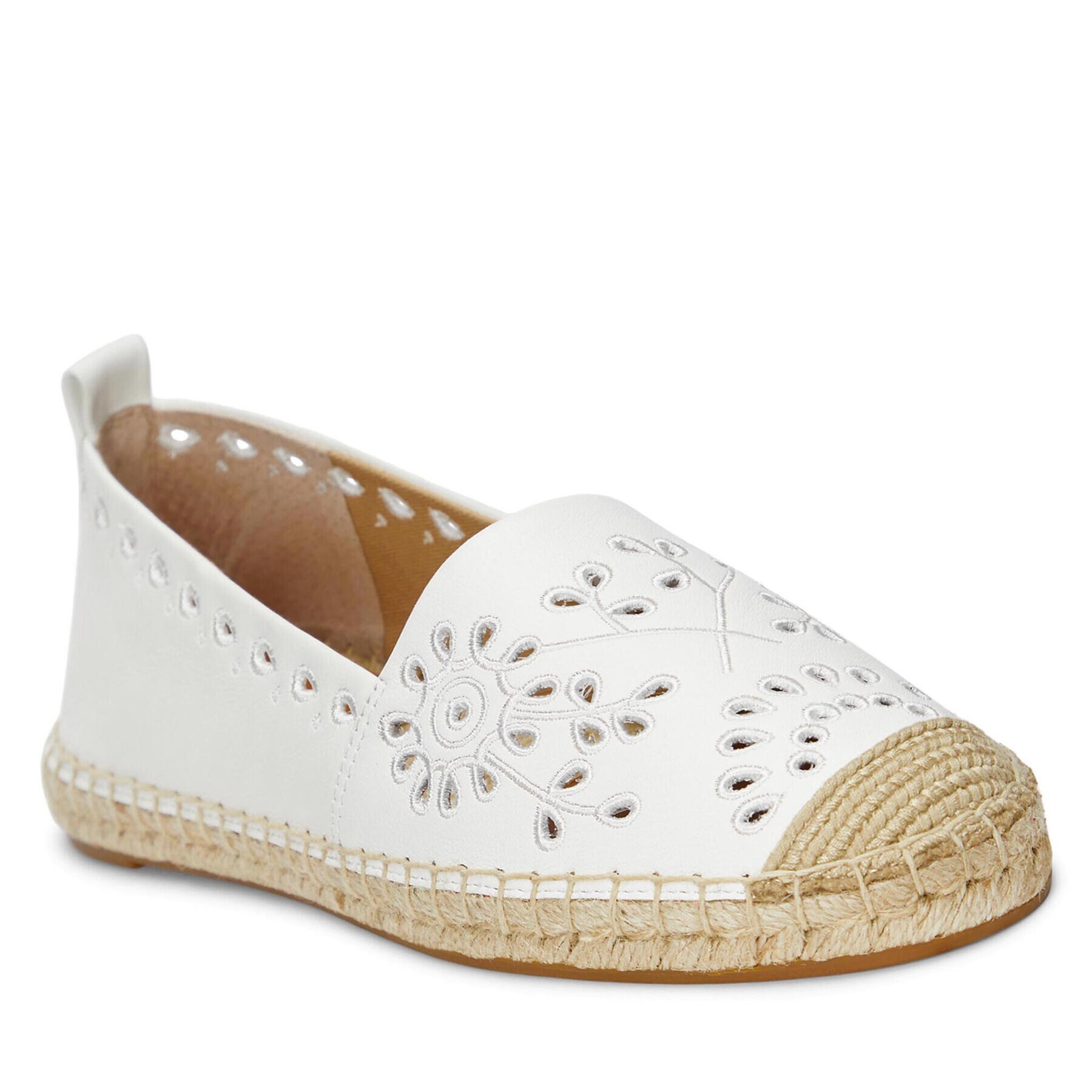 Lauren Ralph Lauren Espadrile Espadrilles 802904429001 Alb - Pled.ro