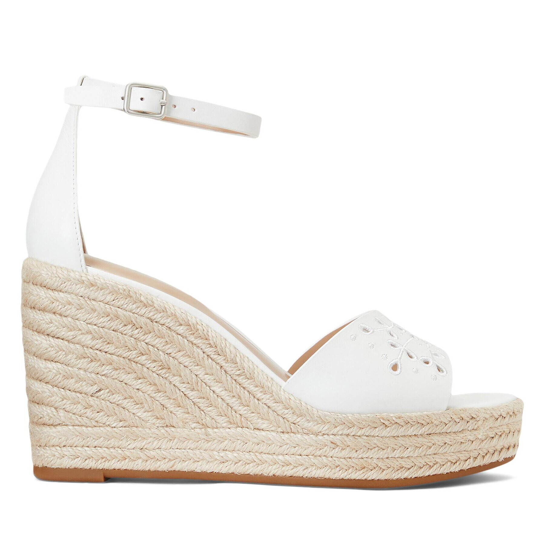 Lauren Ralph Lauren Espadrile Haana Eylt 802904943001 Alb - Pled.ro