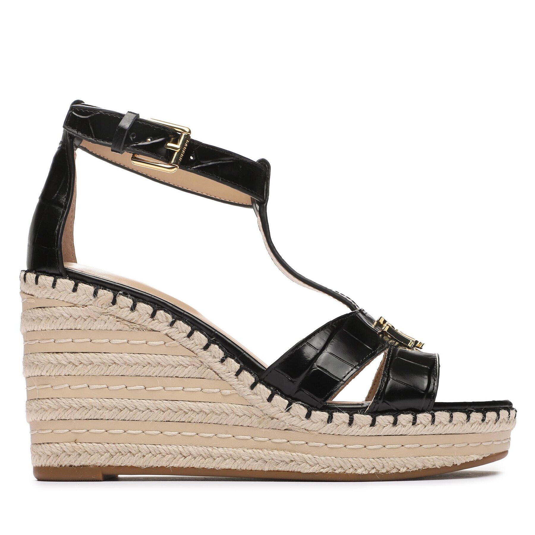 Lauren Ralph Lauren Espadrile Hale Ii 802901589006 Negru - Pled.ro