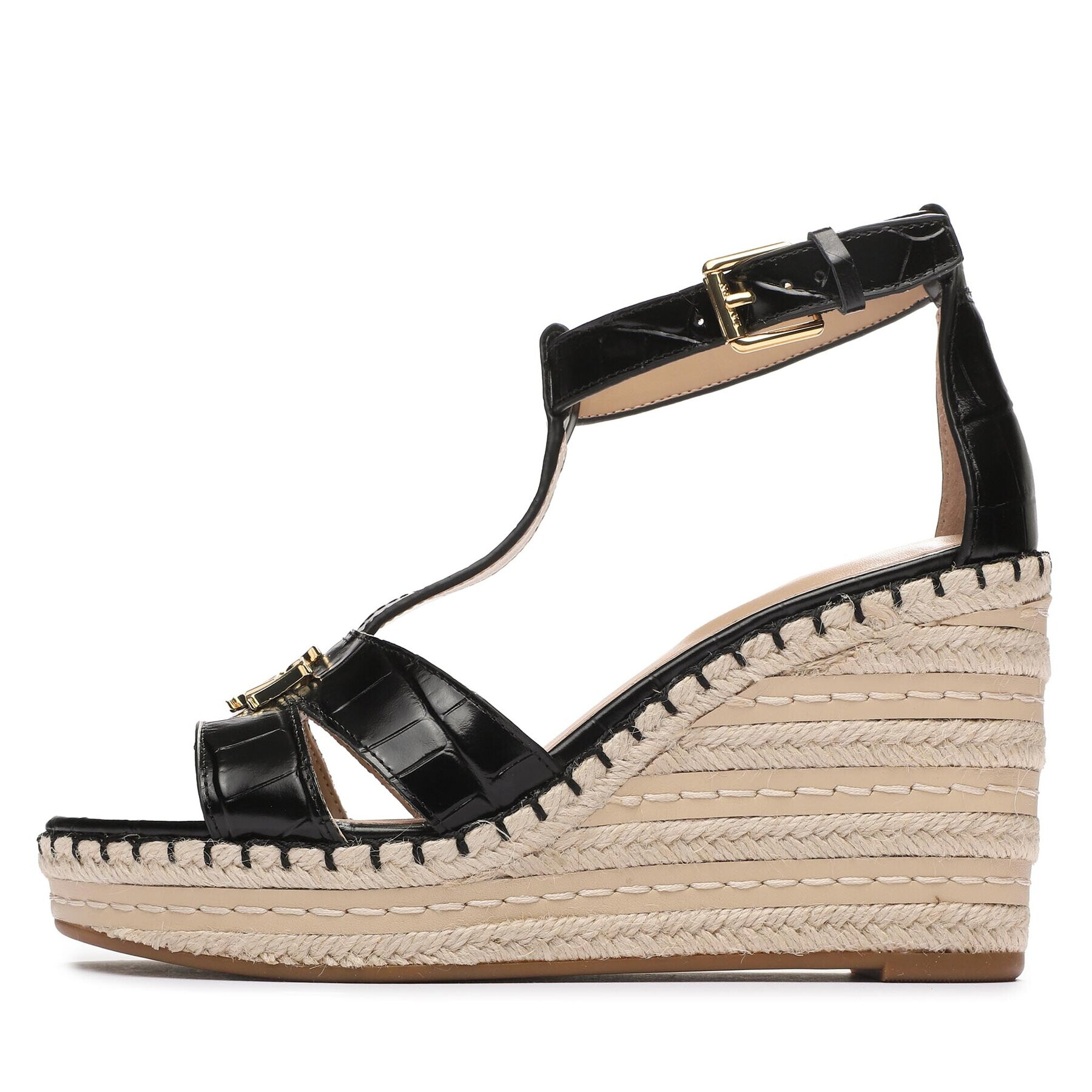 Lauren Ralph Lauren Espadrile Hale Ii 802901589006 Negru - Pled.ro