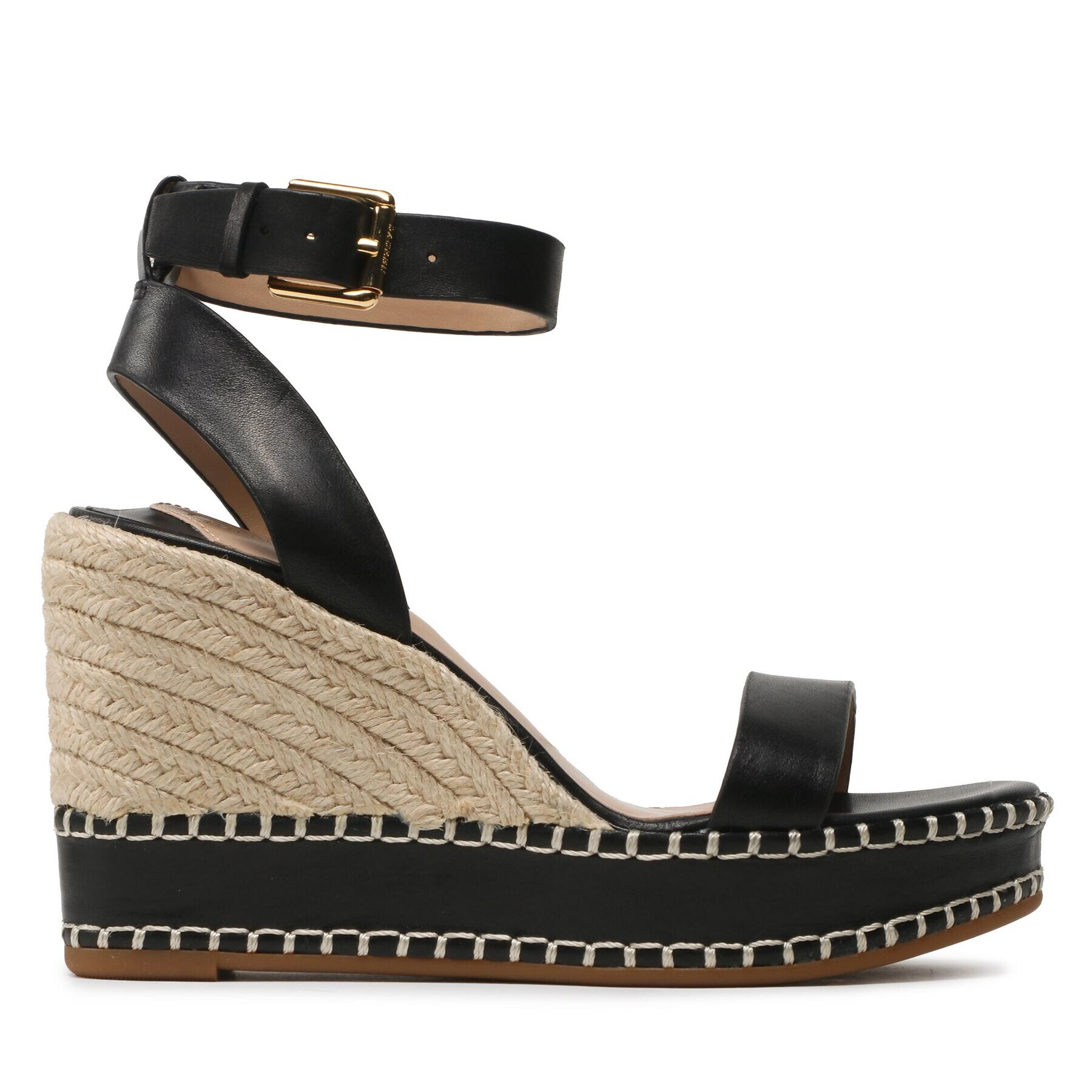 Lauren Ralph Lauren Espadrile Hilarie 802884124001 Negru - Pled.ro