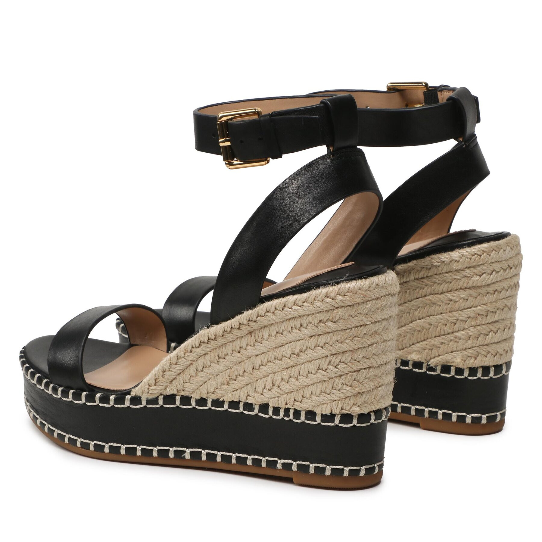 Lauren Ralph Lauren Espadrile Hilarie 802884124001 Negru - Pled.ro