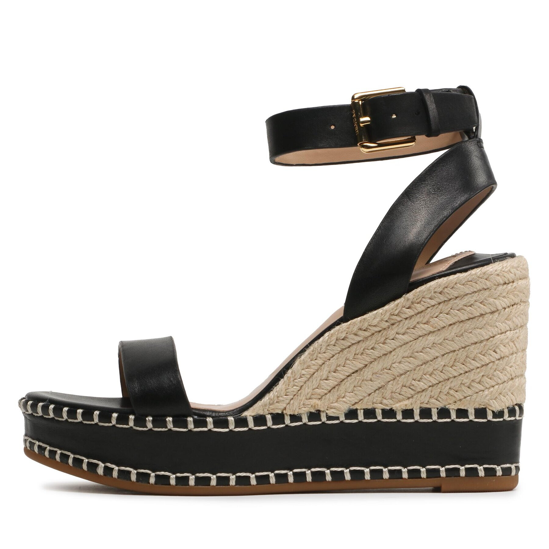 Lauren Ralph Lauren Espadrile Hilarie 802884124001 Negru - Pled.ro