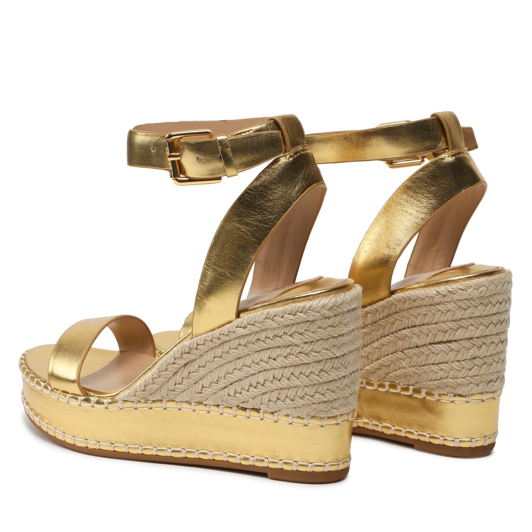 Lauren Ralph Lauren Espadrile Hilarie 802898505001 Auriu - Pled.ro