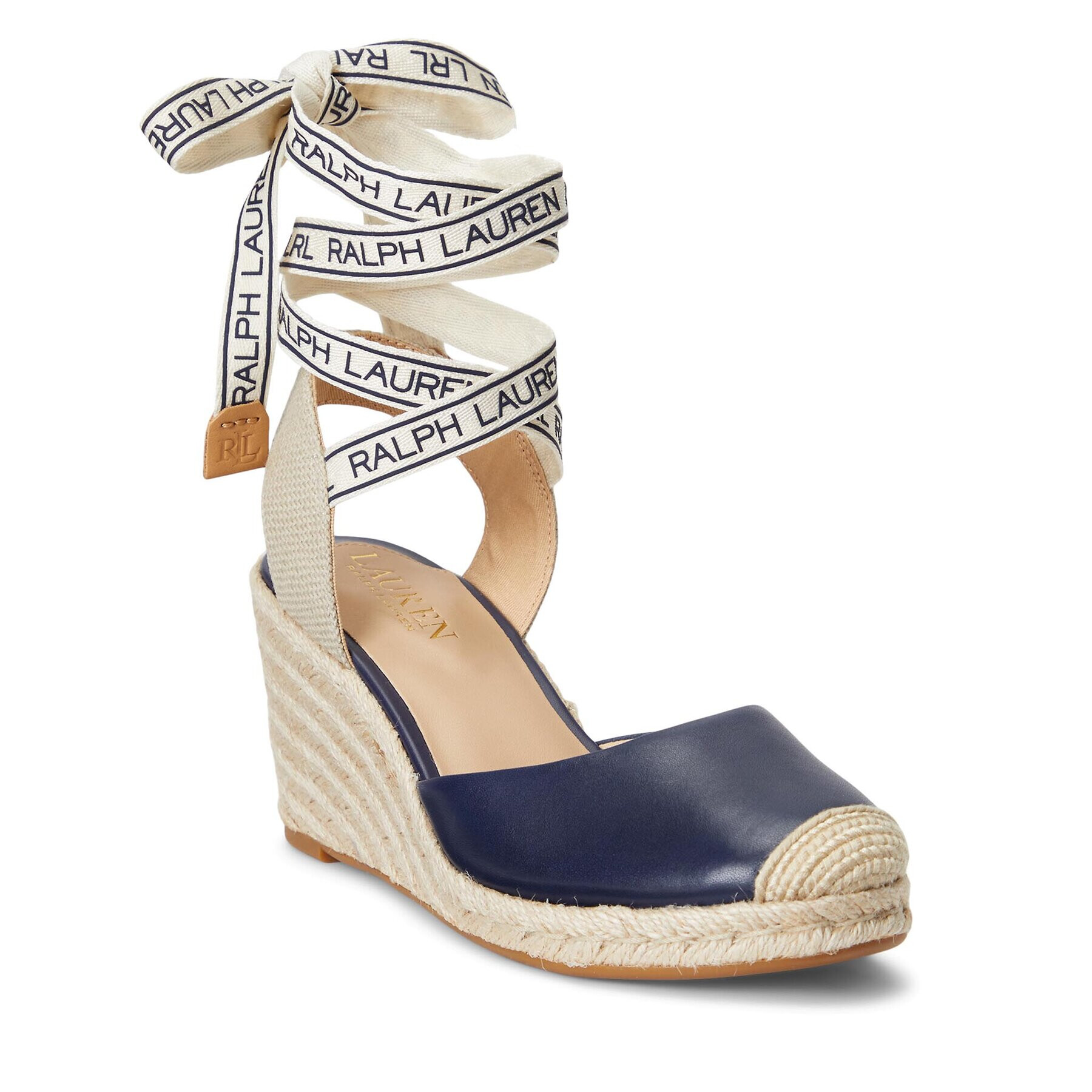 Lauren Ralph Lauren Espadrile Paislee 802904612002 Bleumarin - Pled.ro