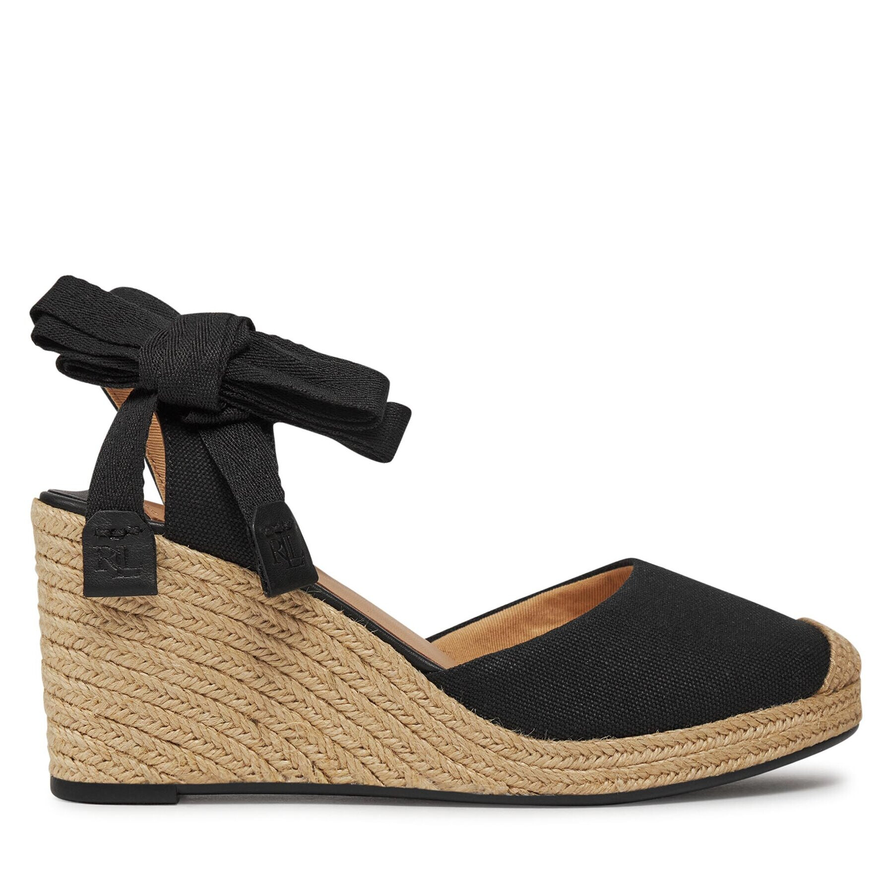 Lauren Ralph Lauren Espadrile Paislee 802925337001 Negru - Pled.ro