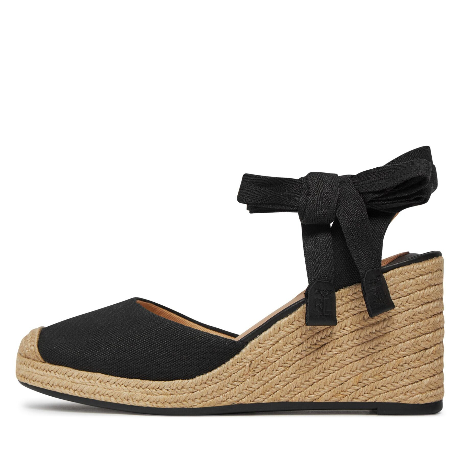 Lauren Ralph Lauren Espadrile Paislee 802925337001 Negru - Pled.ro