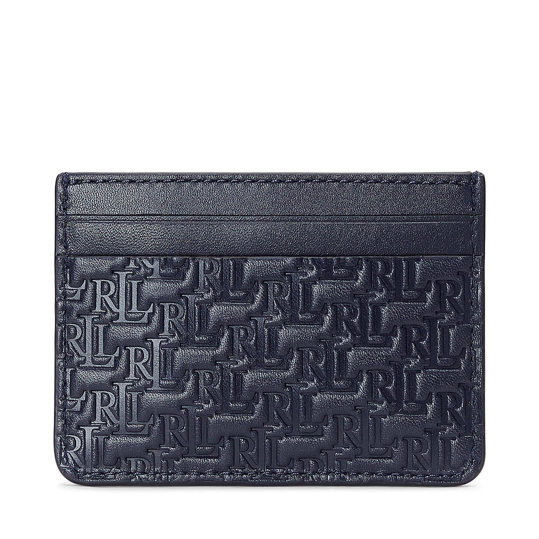 Lauren Ralph Lauren Etui pentru carduri Slim Card 432883650008 Bleumarin - Pled.ro