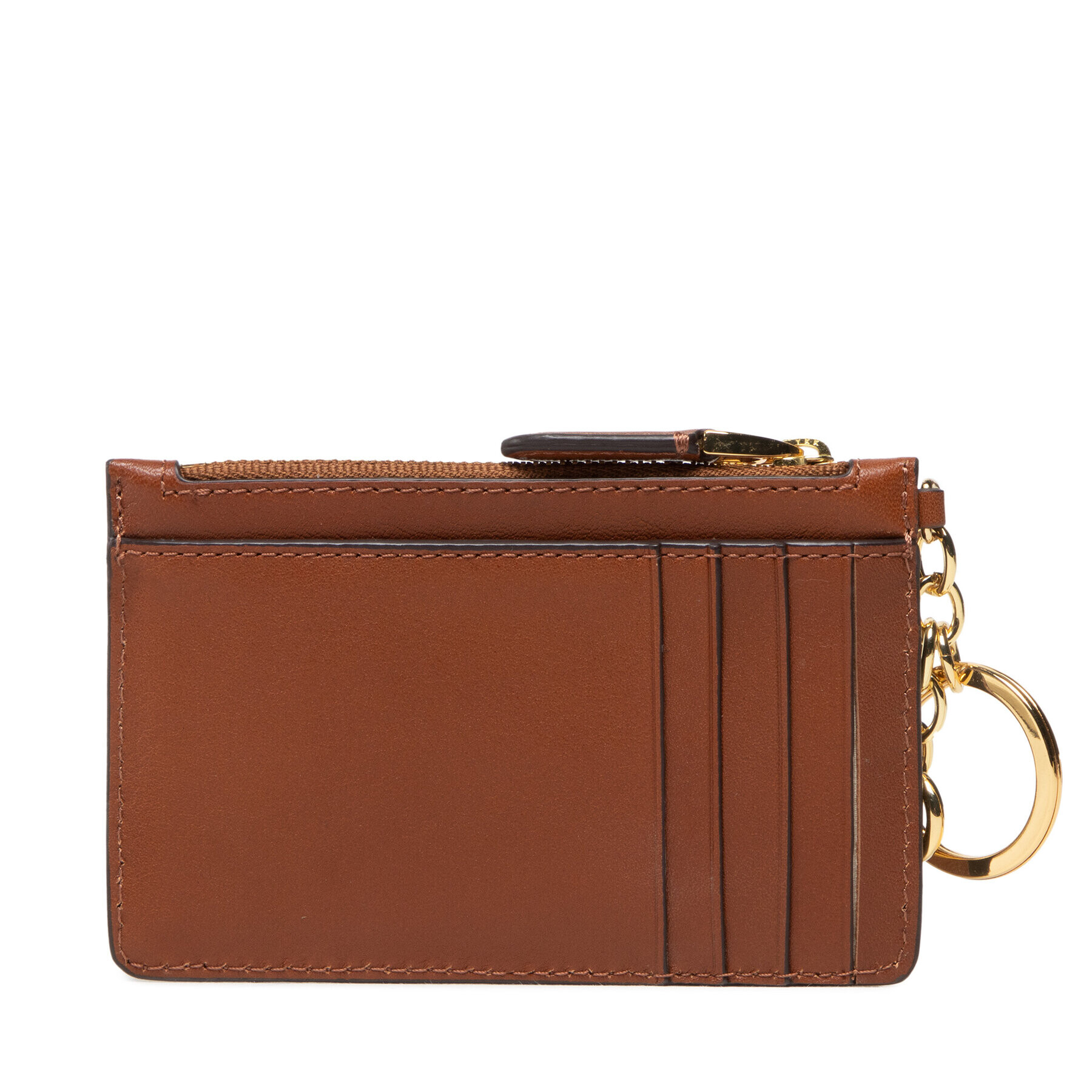 Lauren Ralph Lauren Etui pentru carduri Zip Card Cas 432876731001 Maro - Pled.ro