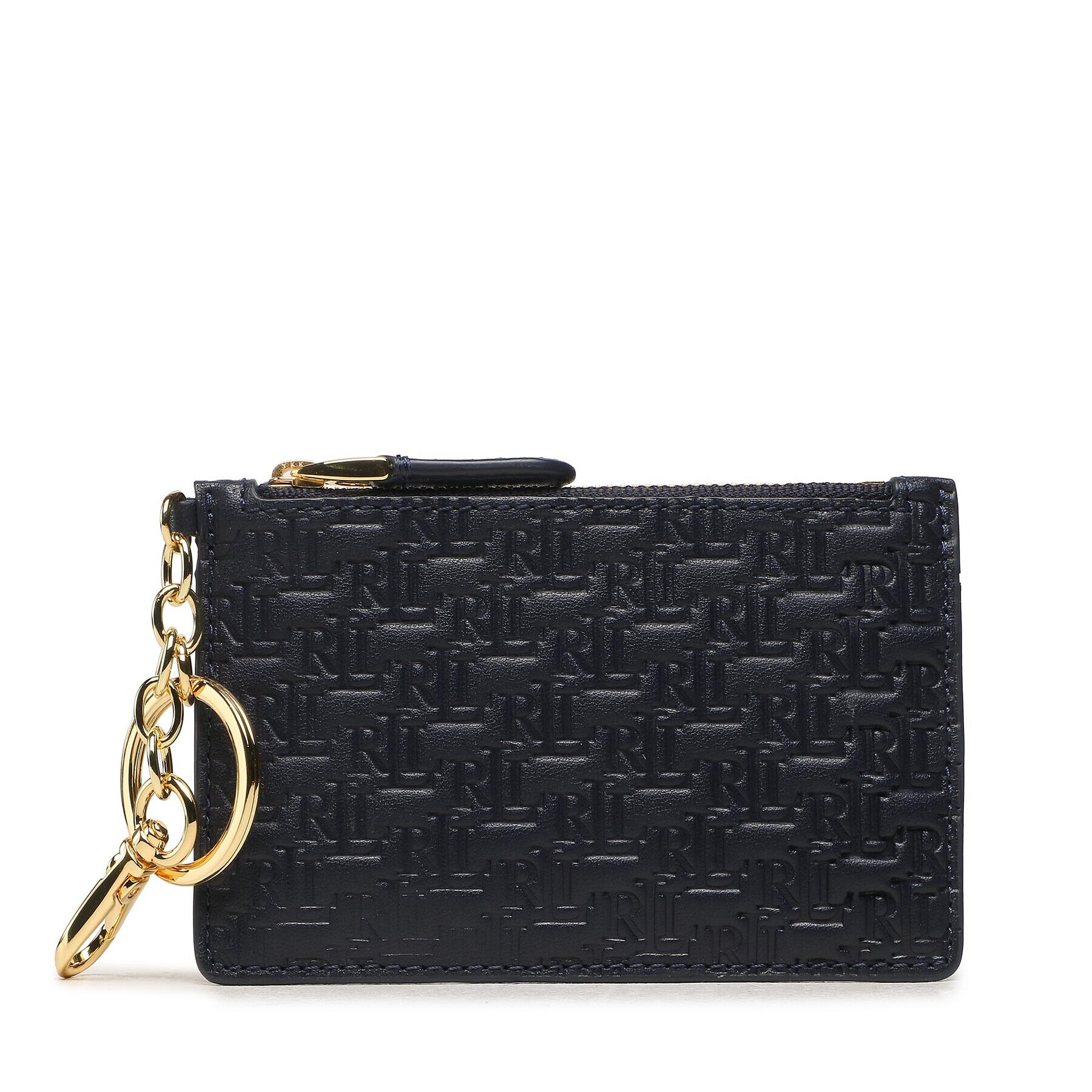 Lauren Ralph Lauren Etui pentru carduri Zip Card Cas 432883643008 Bleumarin - Pled.ro