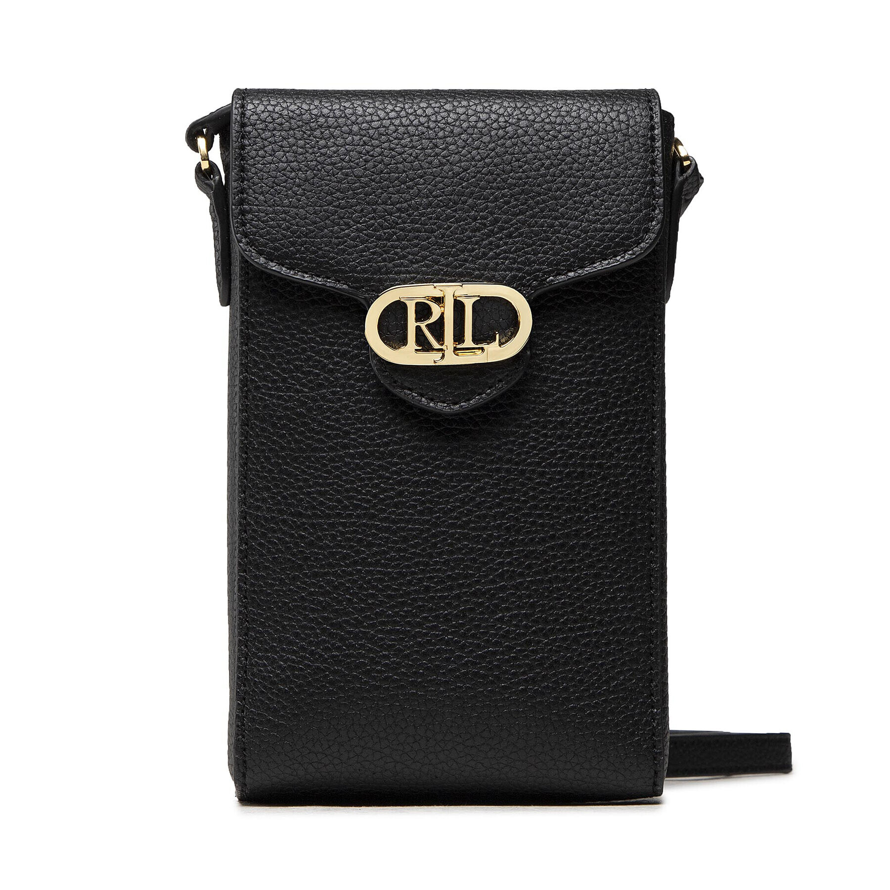 Lauren Ralph Lauren Etui pentru telefon Flp Phonebag 432846807001 Negru - Pled.ro