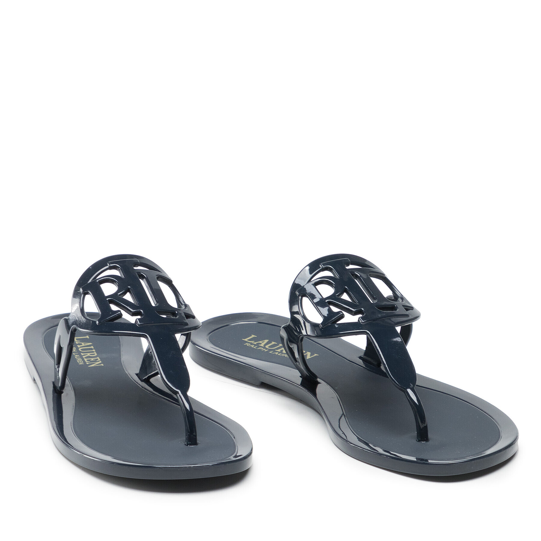 Lauren Ralph Lauren Flip flop Audrie Jelly 802860803002 Bleumarin - Pled.ro