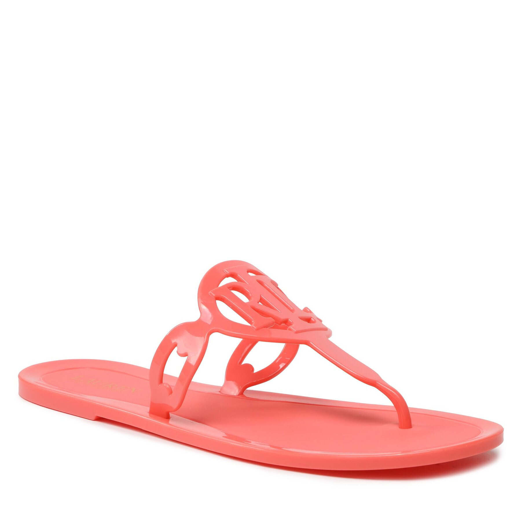 Lauren Ralph Lauren Flip flop Audrie Jelly 802860803008 Coral - Pled.ro