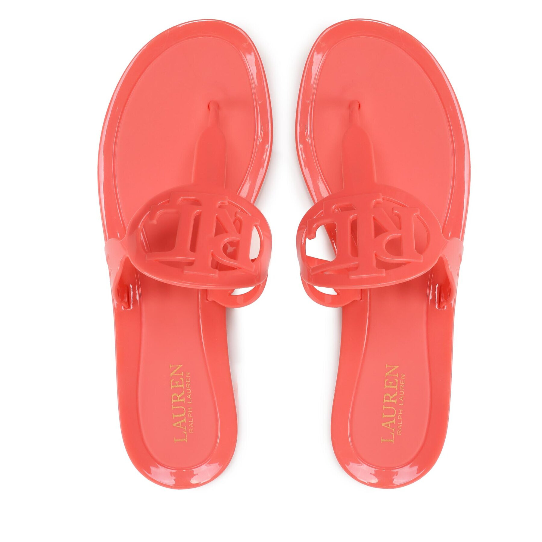 Lauren Ralph Lauren Flip flop Audrie Jelly 802860803008 Coral - Pled.ro