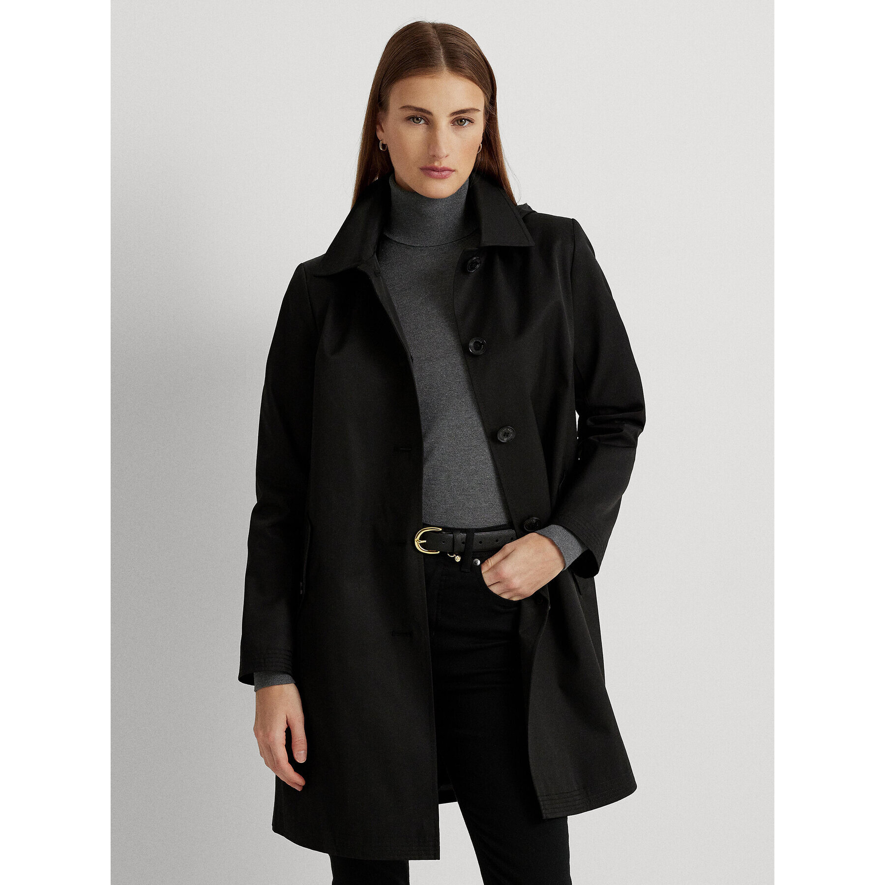 Lauren Ralph Lauren Geacă 297918598001 Negru Regular Fit - Pled.ro