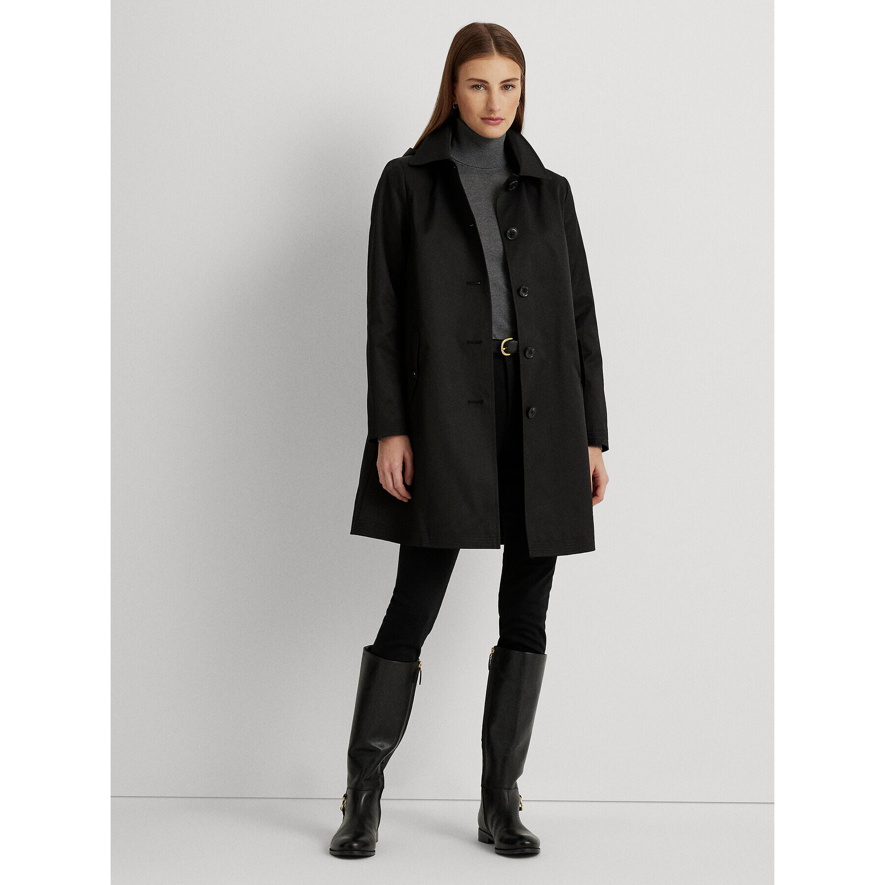 Lauren Ralph Lauren Geacă 297918598001 Negru Regular Fit - Pled.ro