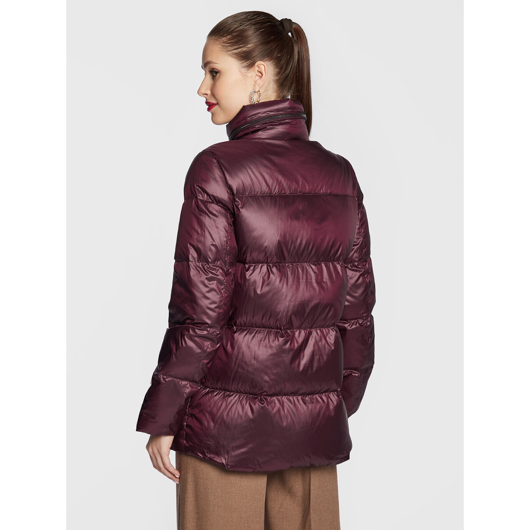 Lauren Ralph Lauren Geacă din puf 297891213003 Violet Regular Fit - Pled.ro