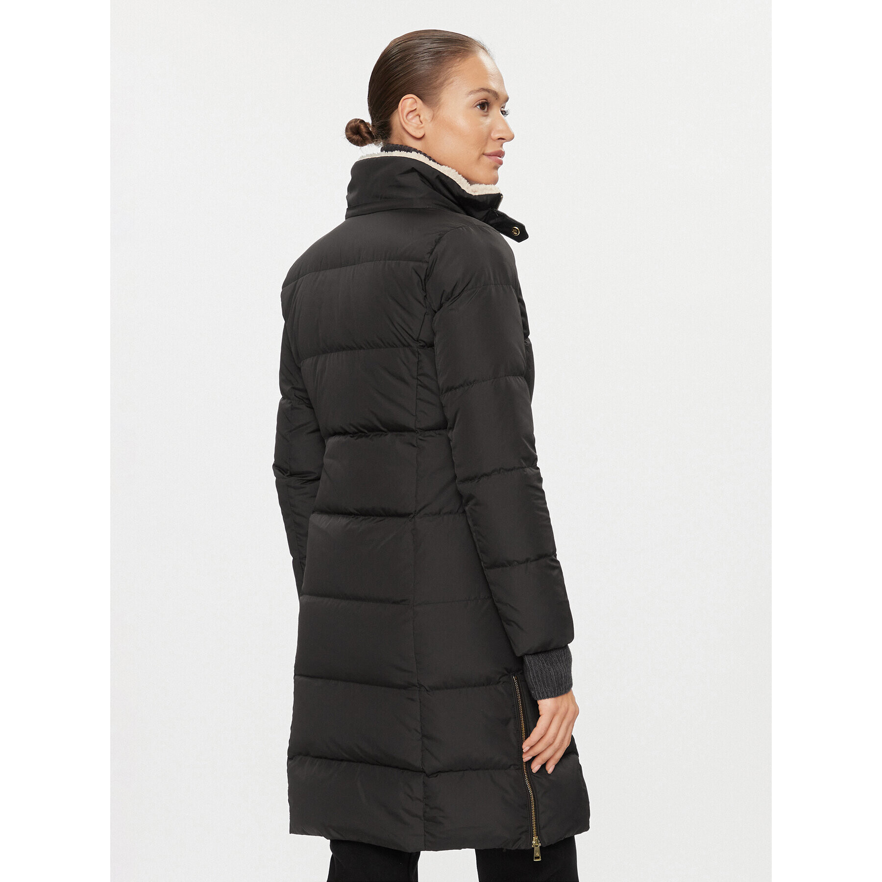 Lauren Ralph Lauren Geacă din puf 297928111001 Negru Regular Fit - Pled.ro