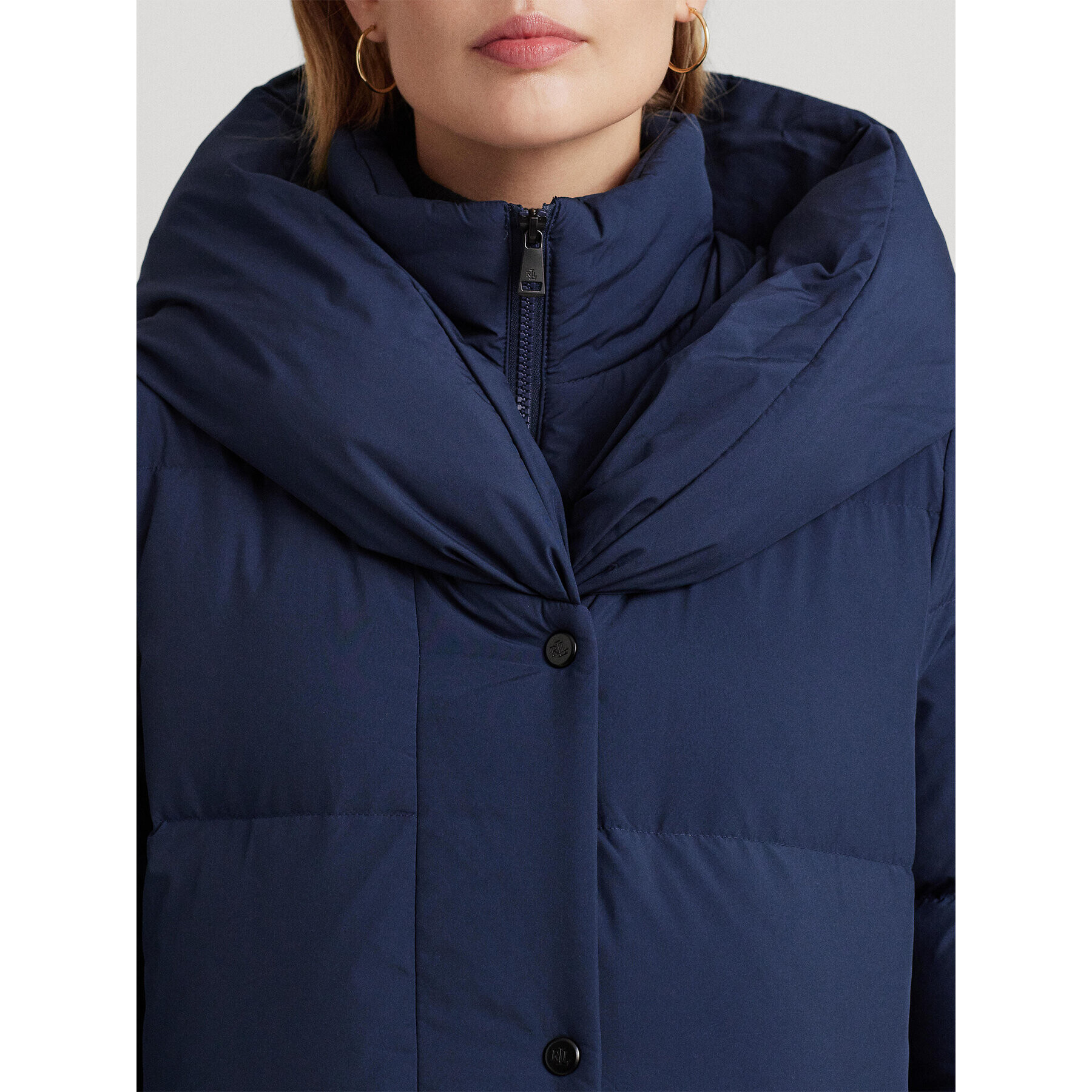 Lauren Ralph Lauren Geacă din puf 297931890002 Bleumarin Regular Fit - Pled.ro