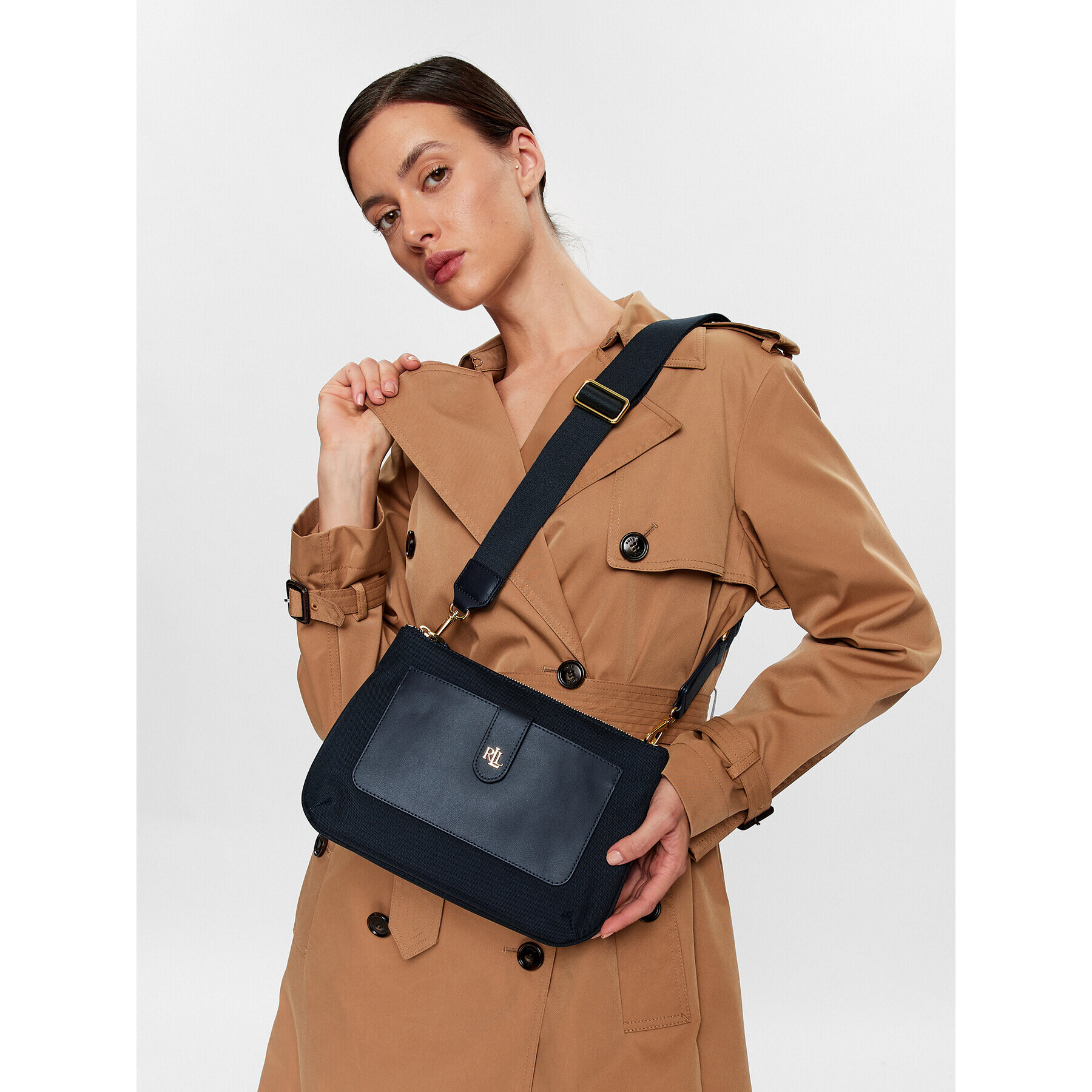 Lauren Ralph Lauren Geantă Jamey 27 431883736003 Bleumarin - Pled.ro