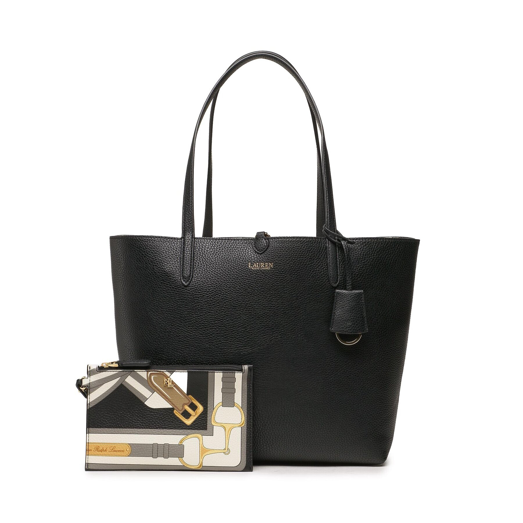 Lauren Ralph Lauren Geantă Rvrsble Tote 431883588003 Negru - Pled.ro