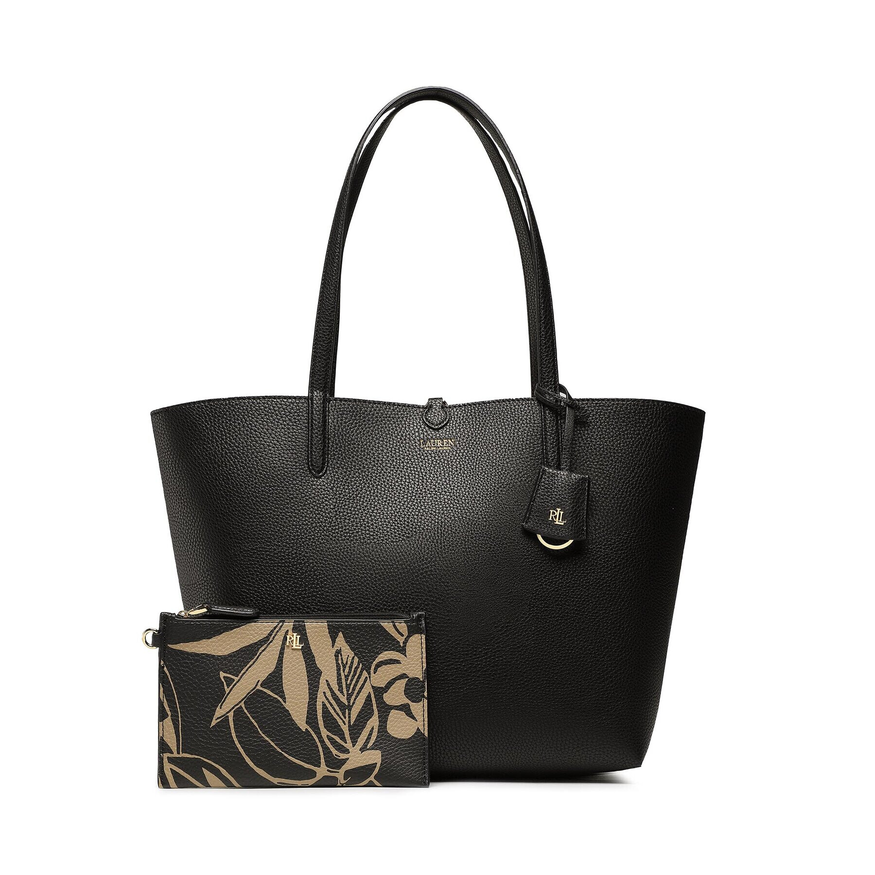 Lauren Ralph Lauren Geantă Rvrsble Tote 431883588006 Negru - Pled.ro