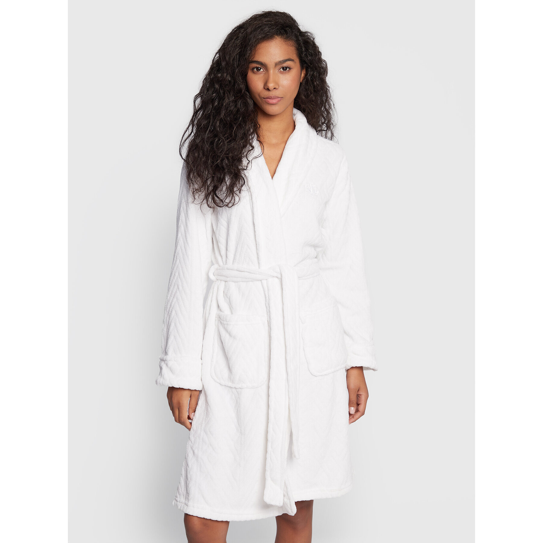 Lauren Ralph Lauren Halat ILN42199 Alb - Pled.ro