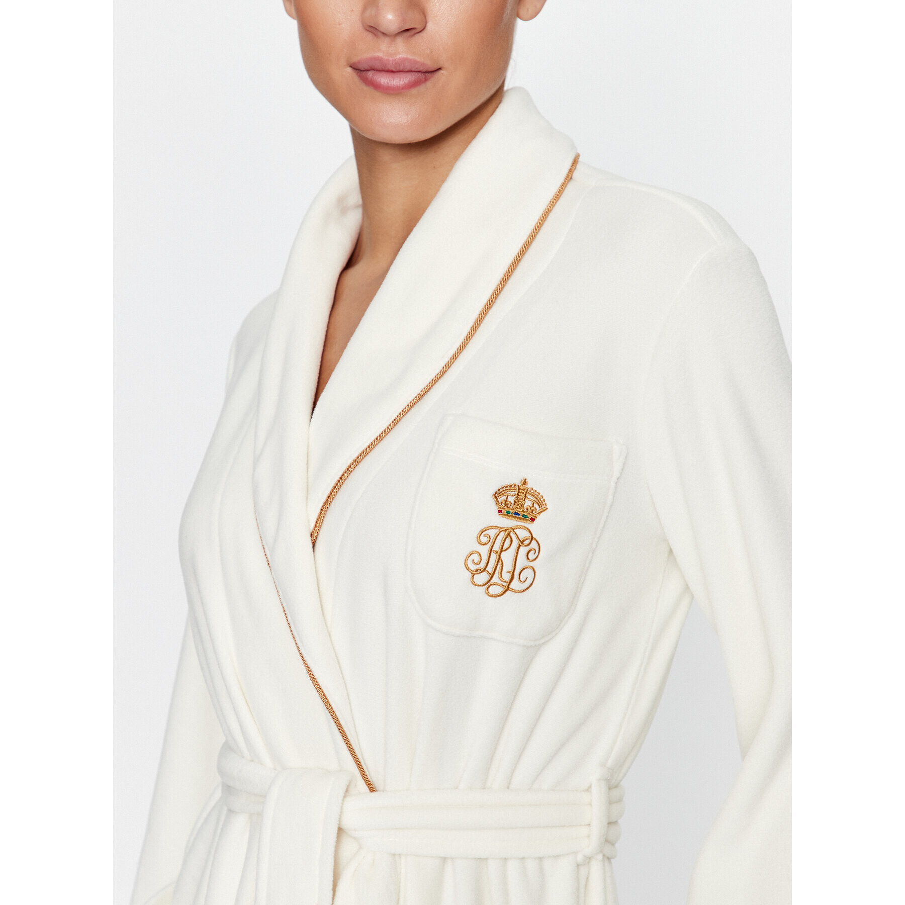 Lauren Ralph Lauren Halat ILN52294F Écru Regular Fit - Pled.ro