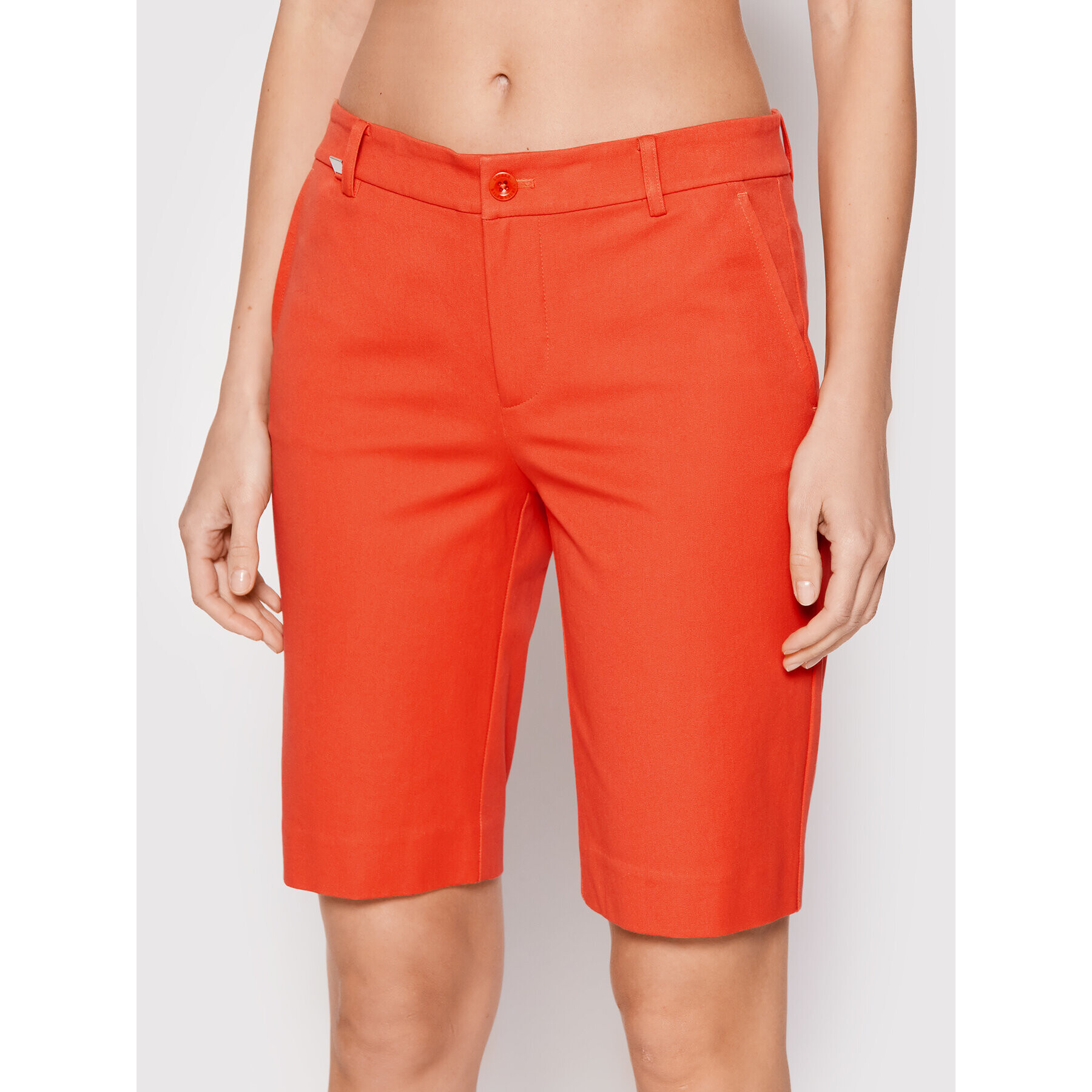 Lauren Ralph Lauren Pantalon scurți din material 200791457009 Portocaliu Regular Fit - Pled.ro