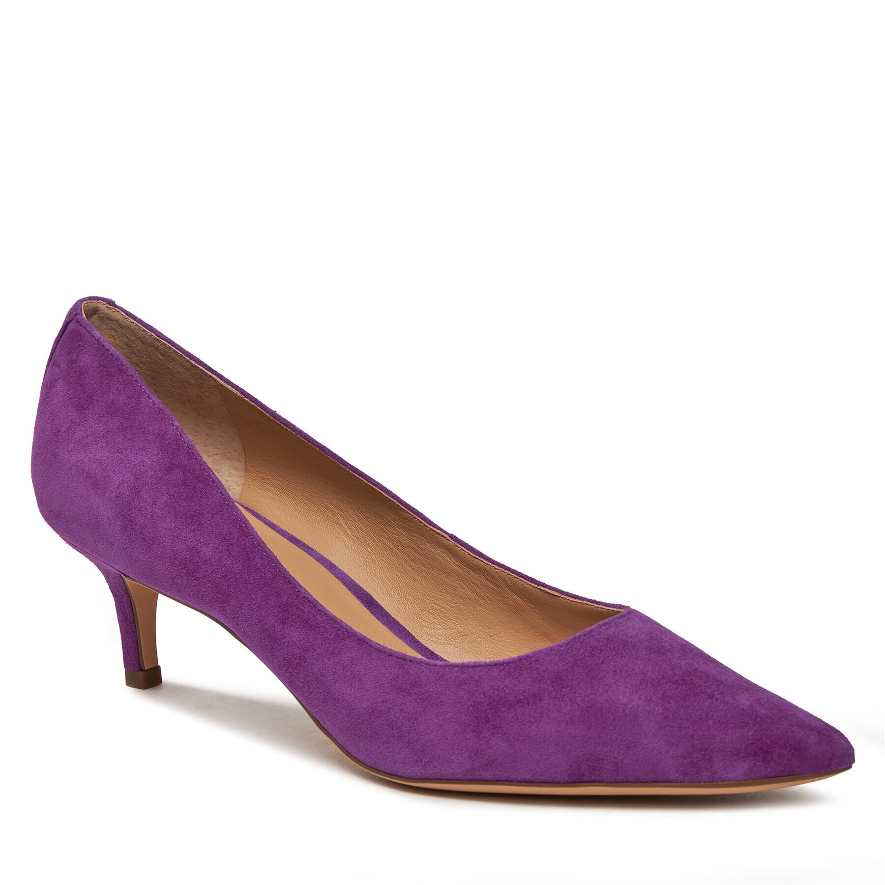 Lauren Ralph Lauren Pantofi cu toc subțire 802755524008 Violet - Pled.ro