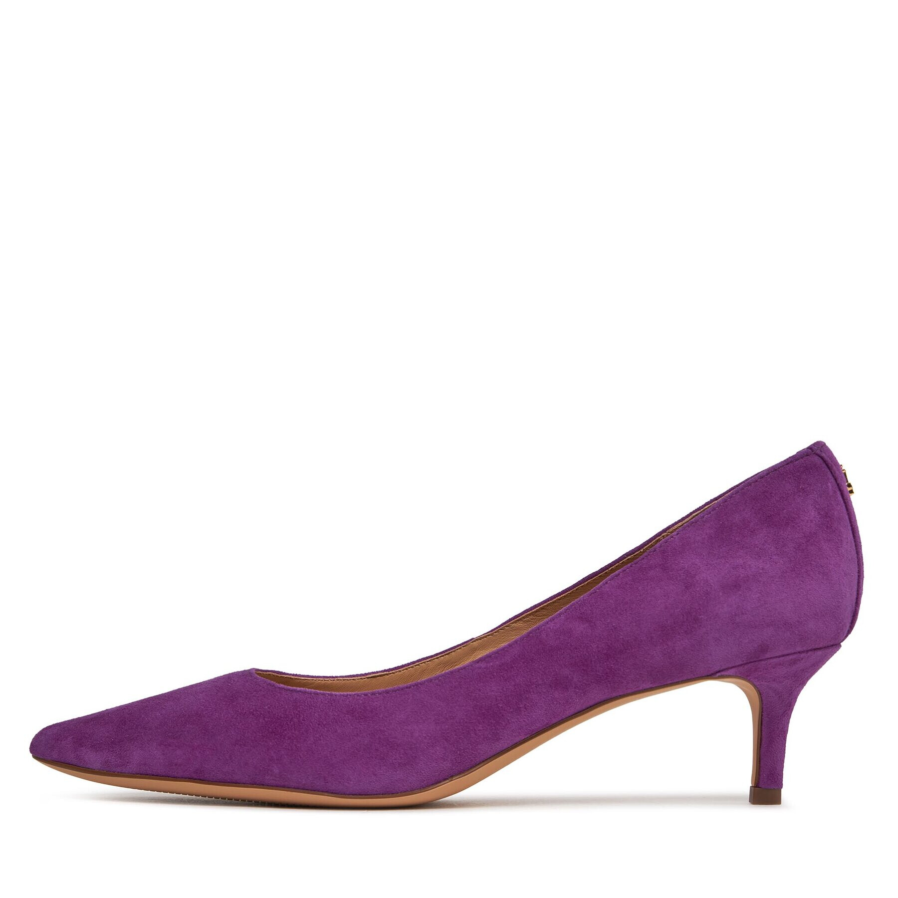 Lauren Ralph Lauren Pantofi cu toc subțire 802755524008 Violet - Pled.ro