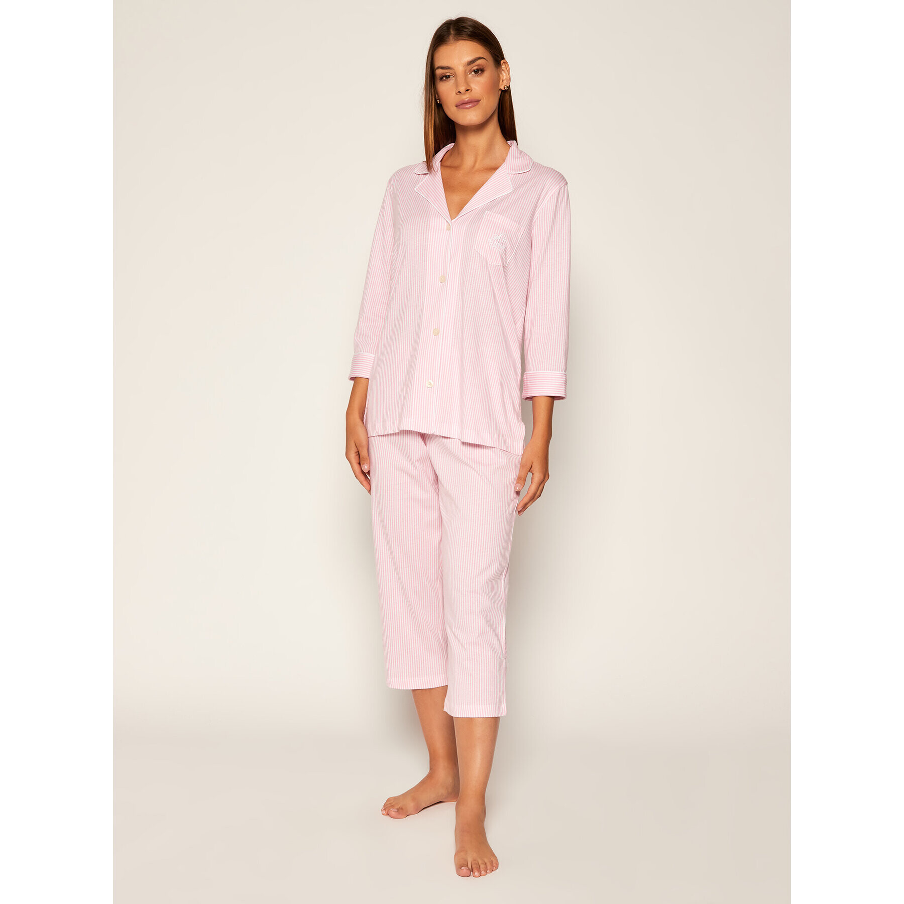 Lauren Ralph Lauren Pijama I819702 Roz - Pled.ro