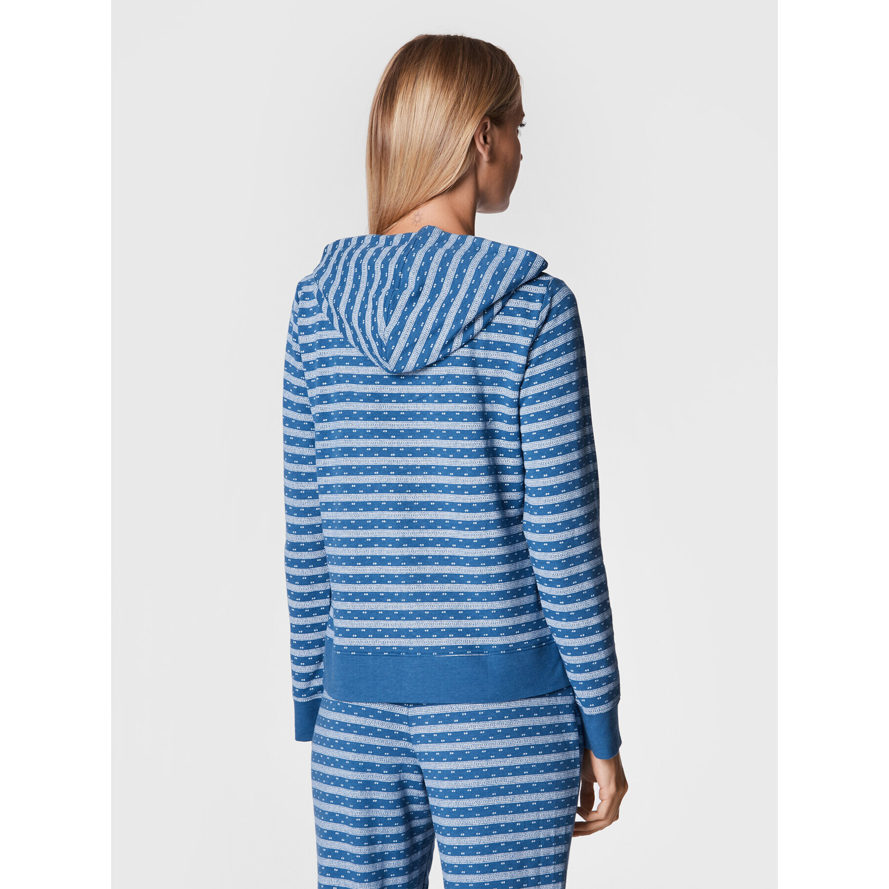 Lauren Ralph Lauren Pijama ILN72192 Albastru Regular Fit - Pled.ro