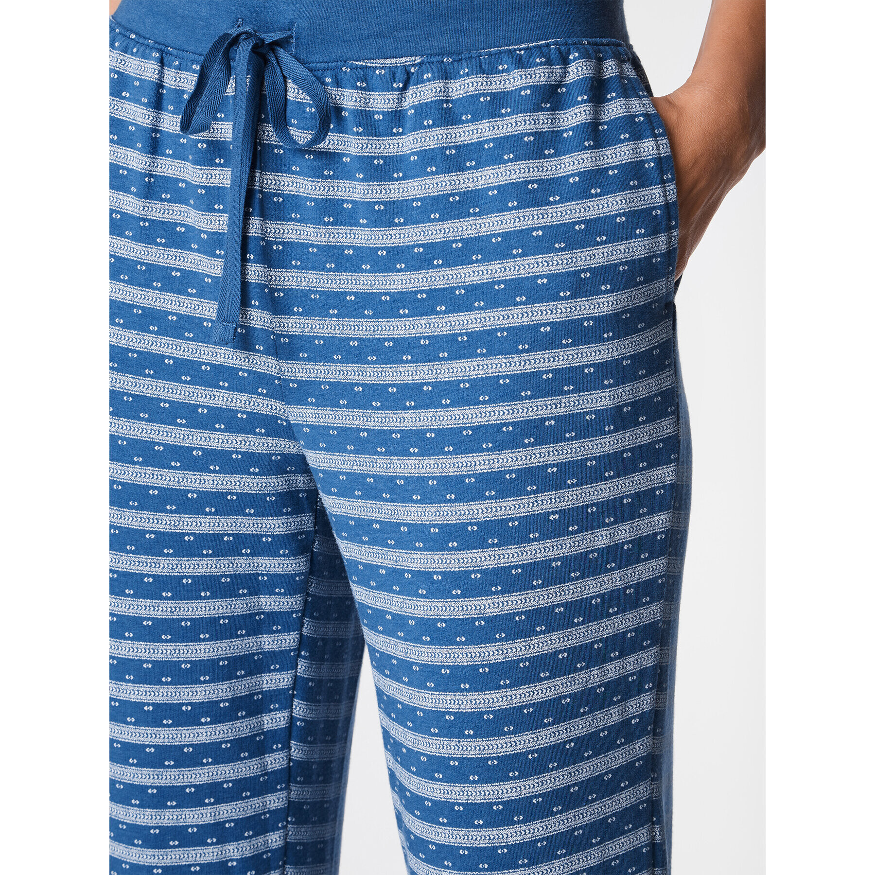 Lauren Ralph Lauren Pijama ILN72192 Albastru Regular Fit - Pled.ro