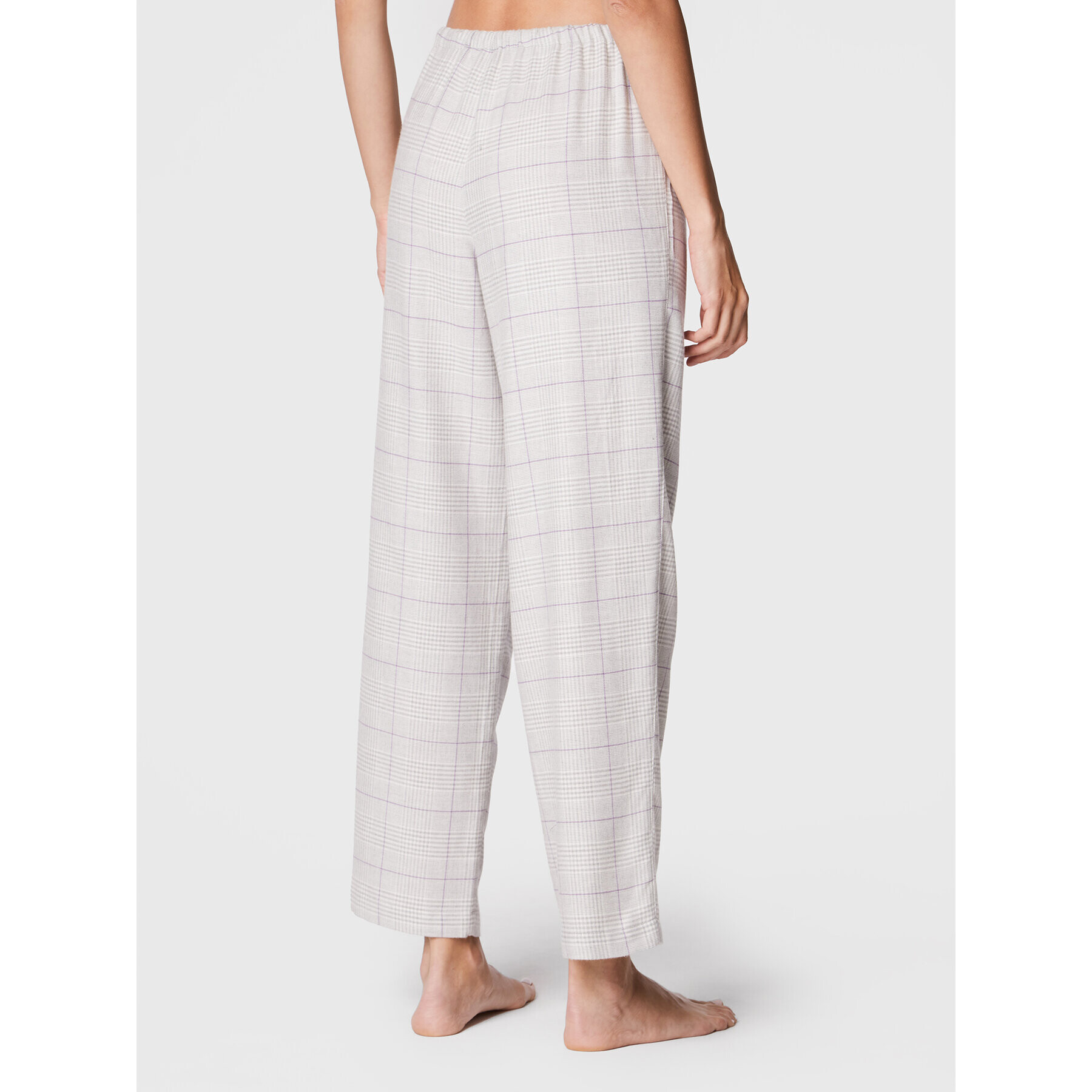 Lauren Ralph Lauren Pijama ILN72195 Gri Regular Fit - Pled.ro