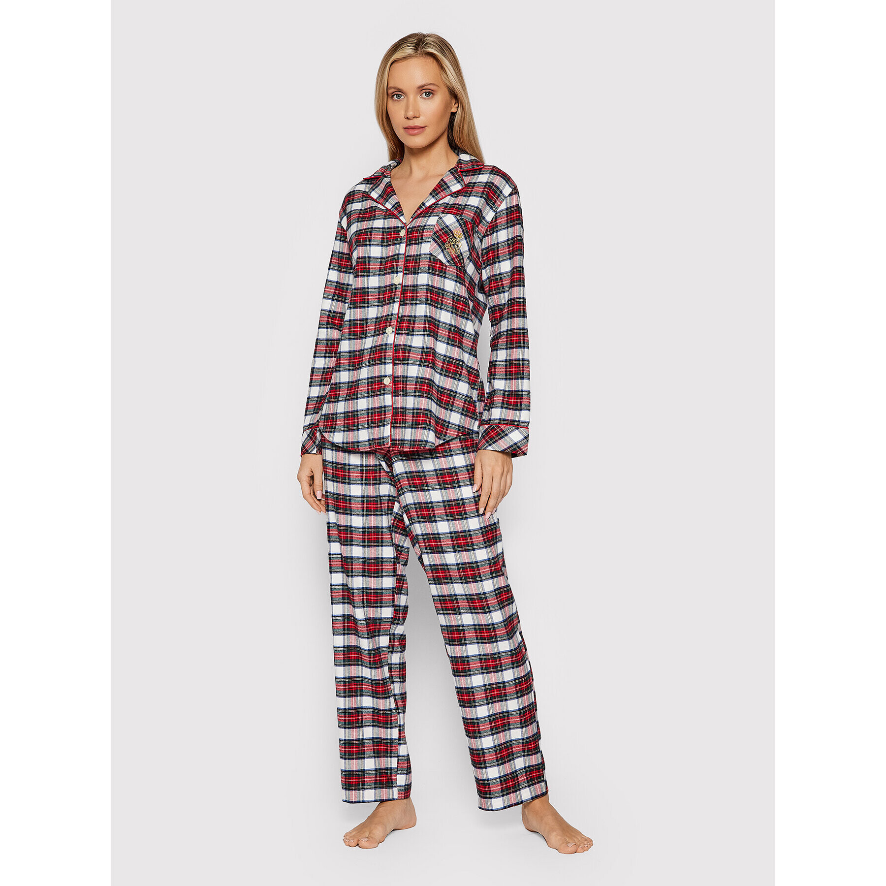 Lauren Ralph Lauren Pijama ILN92122 Colorat - Pled.ro