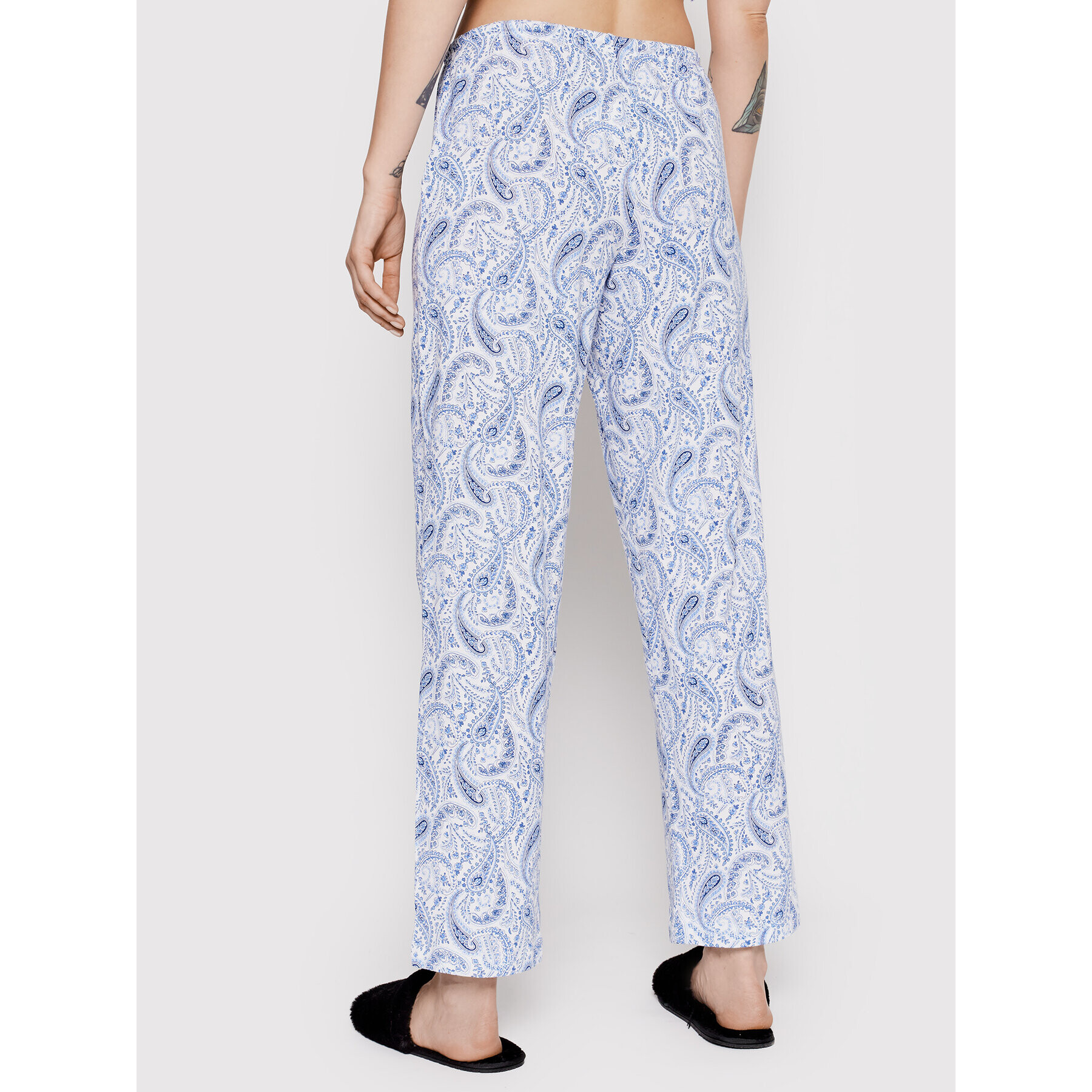 Lauren Ralph Lauren Pijama ILN92134 Albastru Regular Fit - Pled.ro