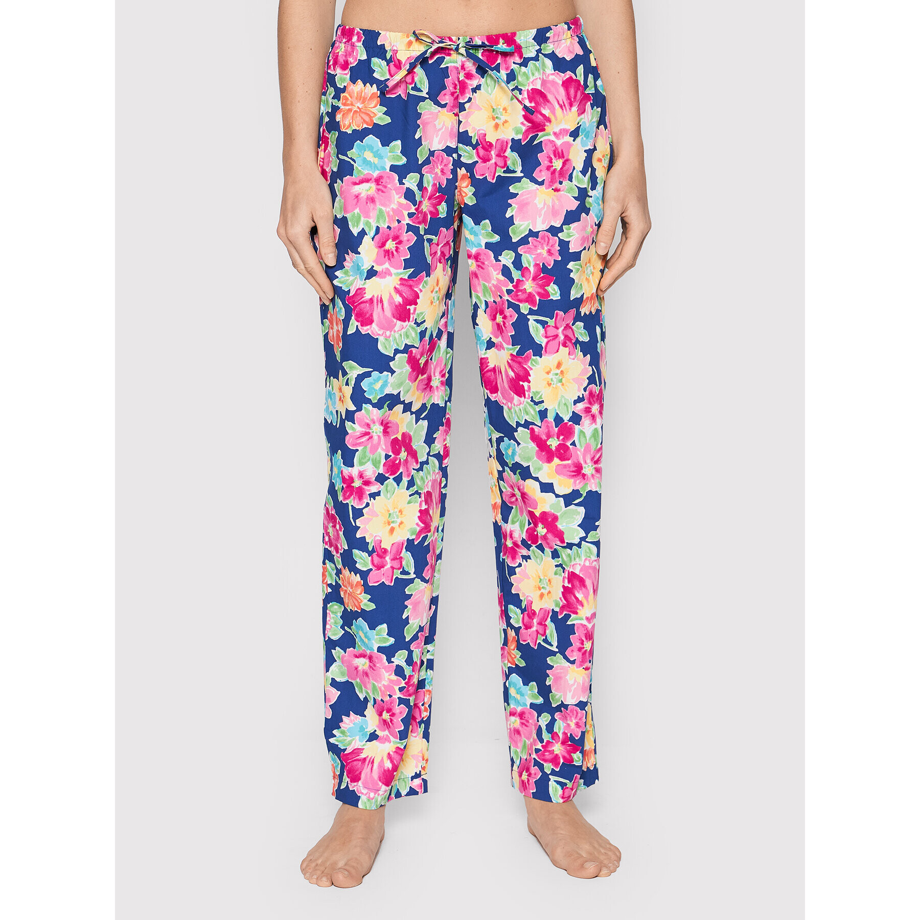 Lauren Ralph Lauren Pijama ILN92152 Albastru Regular Fit - Pled.ro