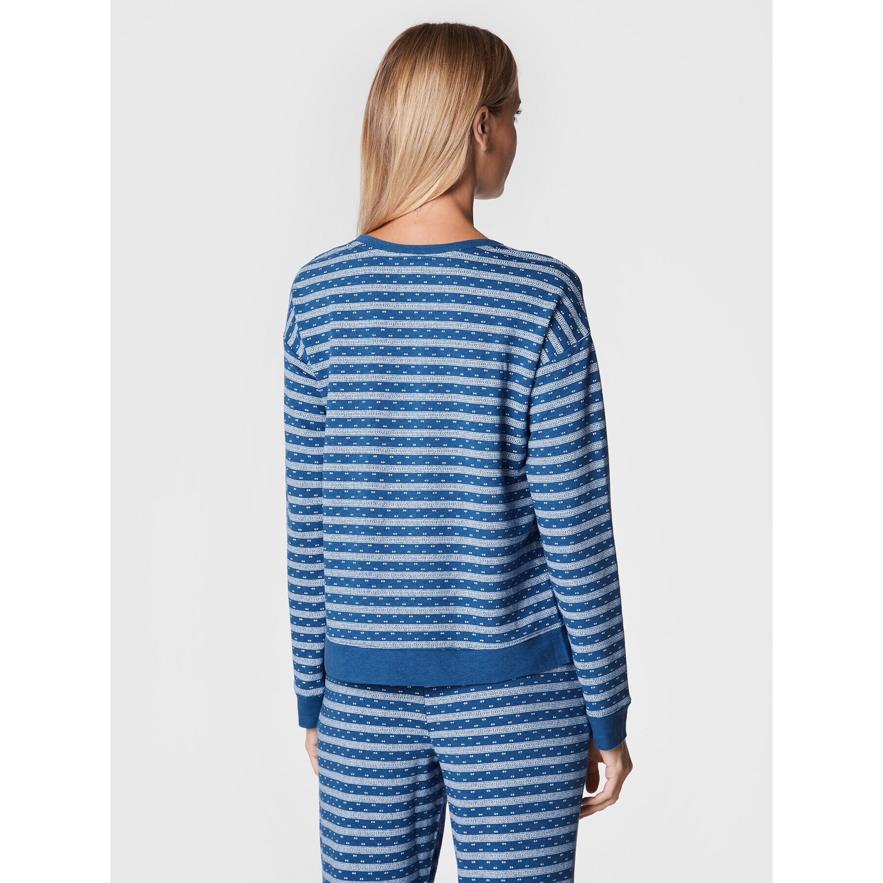 Lauren Ralph Lauren Pijama ILN92192 Albastru Regular Fit - Pled.ro