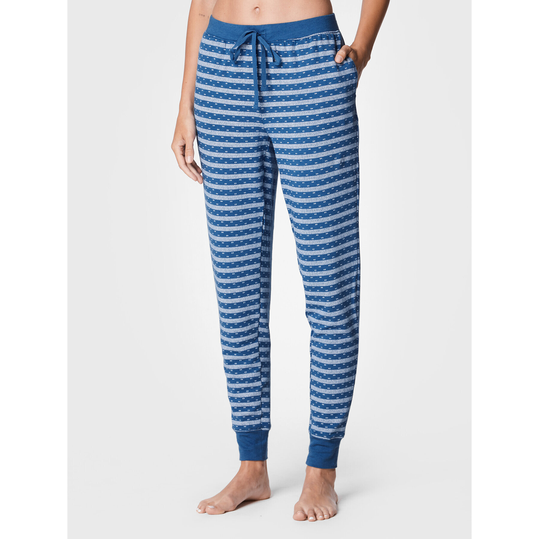 Lauren Ralph Lauren Pijama ILN92192 Albastru Regular Fit - Pled.ro