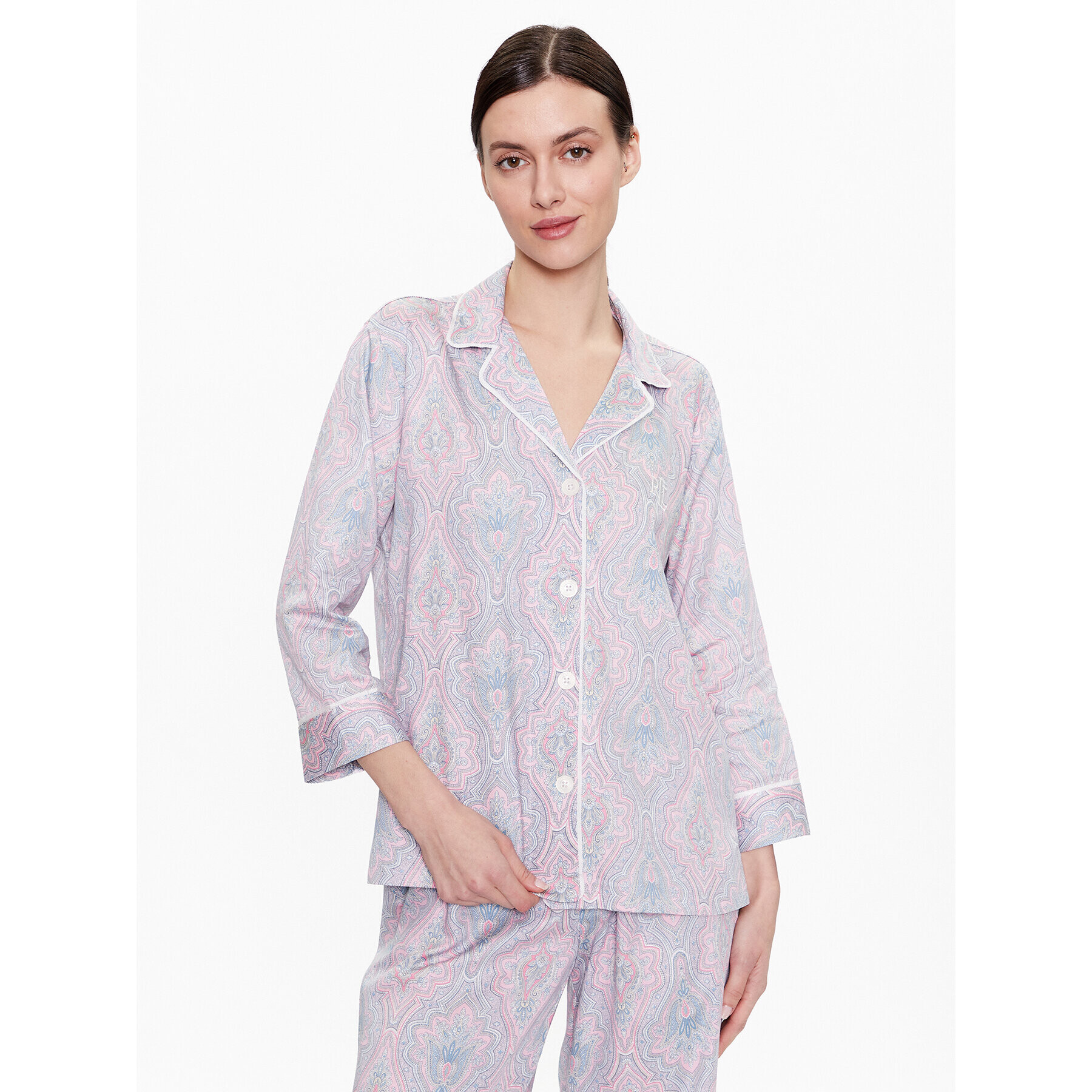 Lauren Ralph Lauren Pijama ILN92228 Roz Regular Fit - Pled.ro