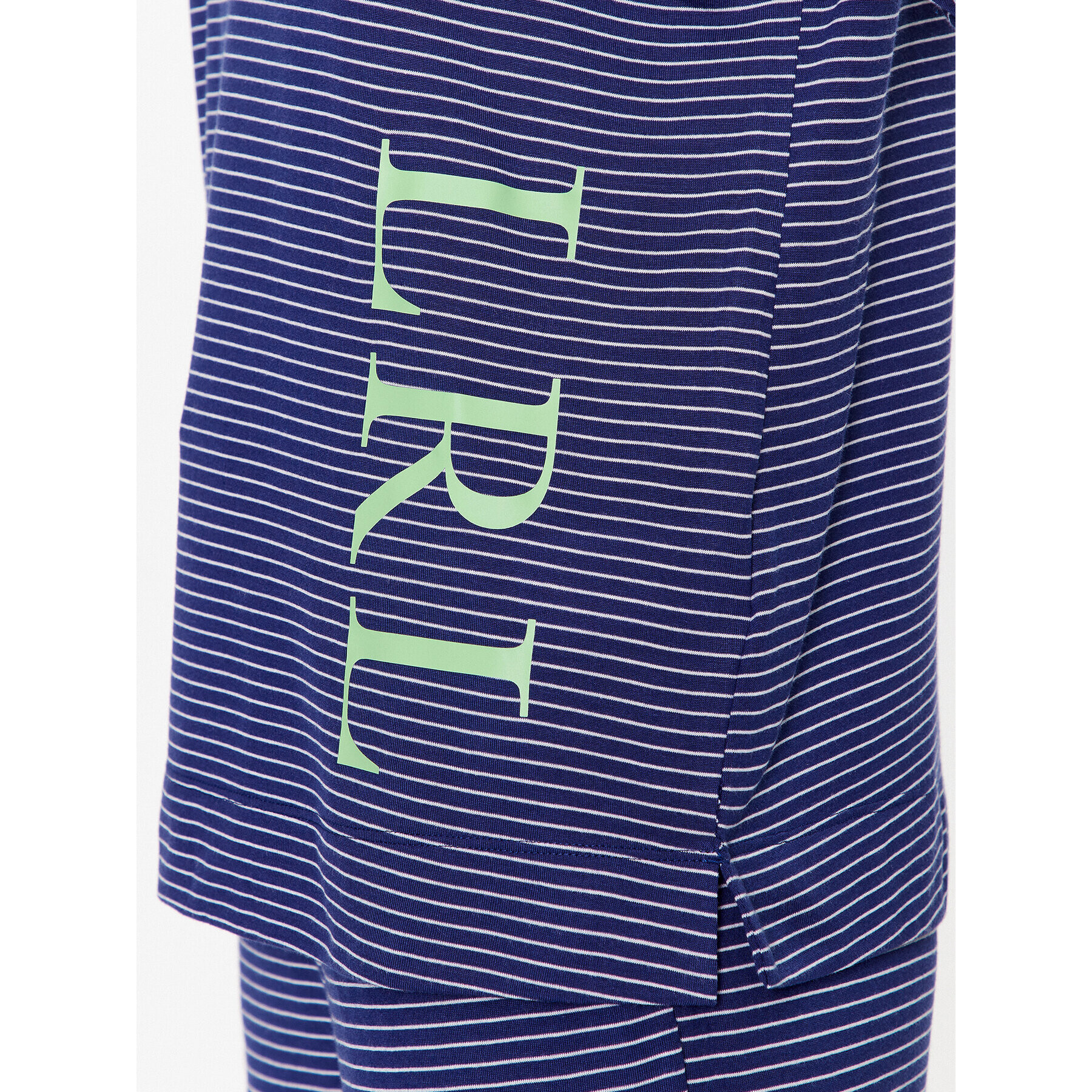 Lauren Ralph Lauren Pijama ILN92240 Bleumarin Regular Fit - Pled.ro