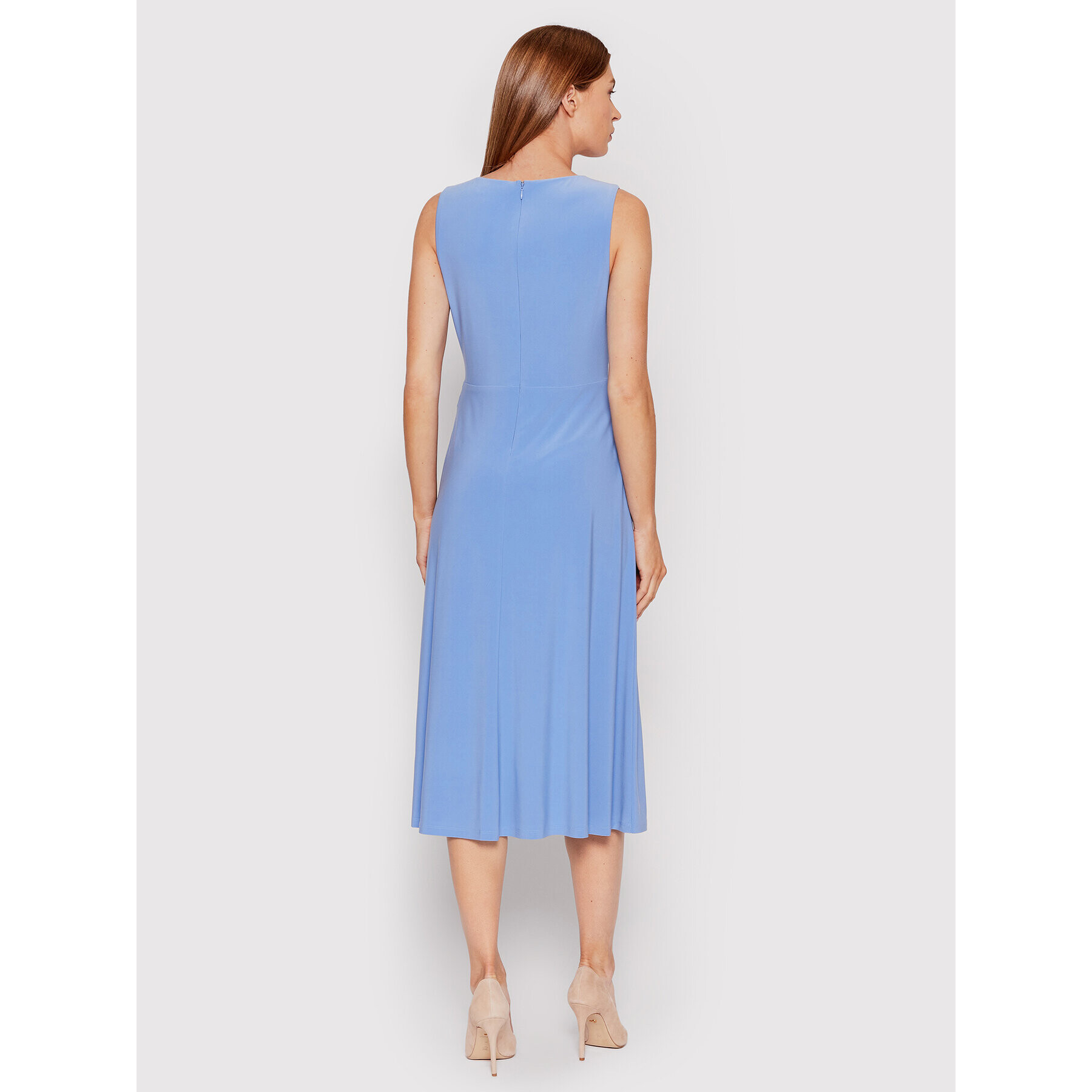 Lauren Ralph Lauren Rochie cocktail 250861684002 Albastru Slim Fit - Pled.ro