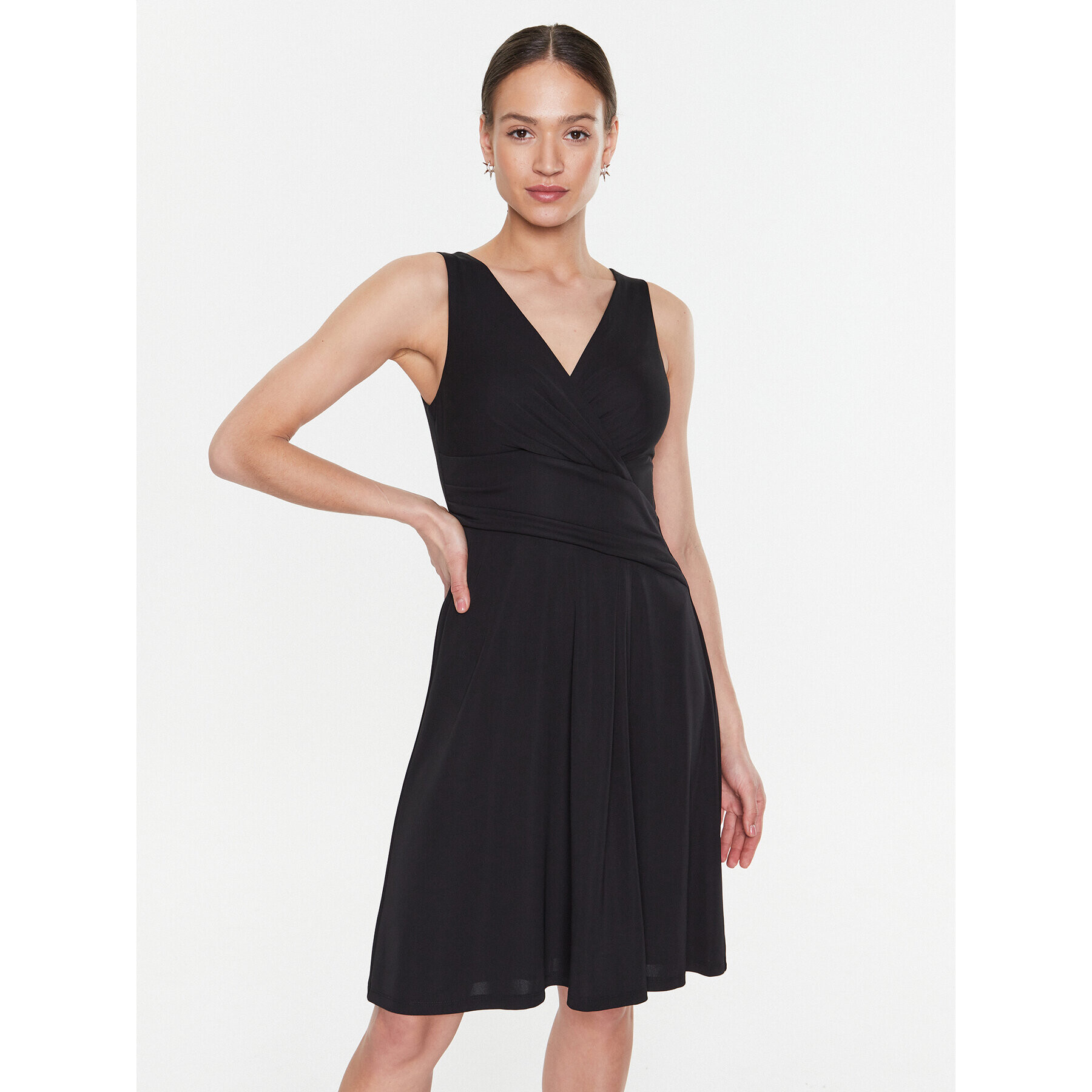 Lauren Ralph Lauren Rochie cocktail 250865006007 Negru Regular Fit - Pled.ro