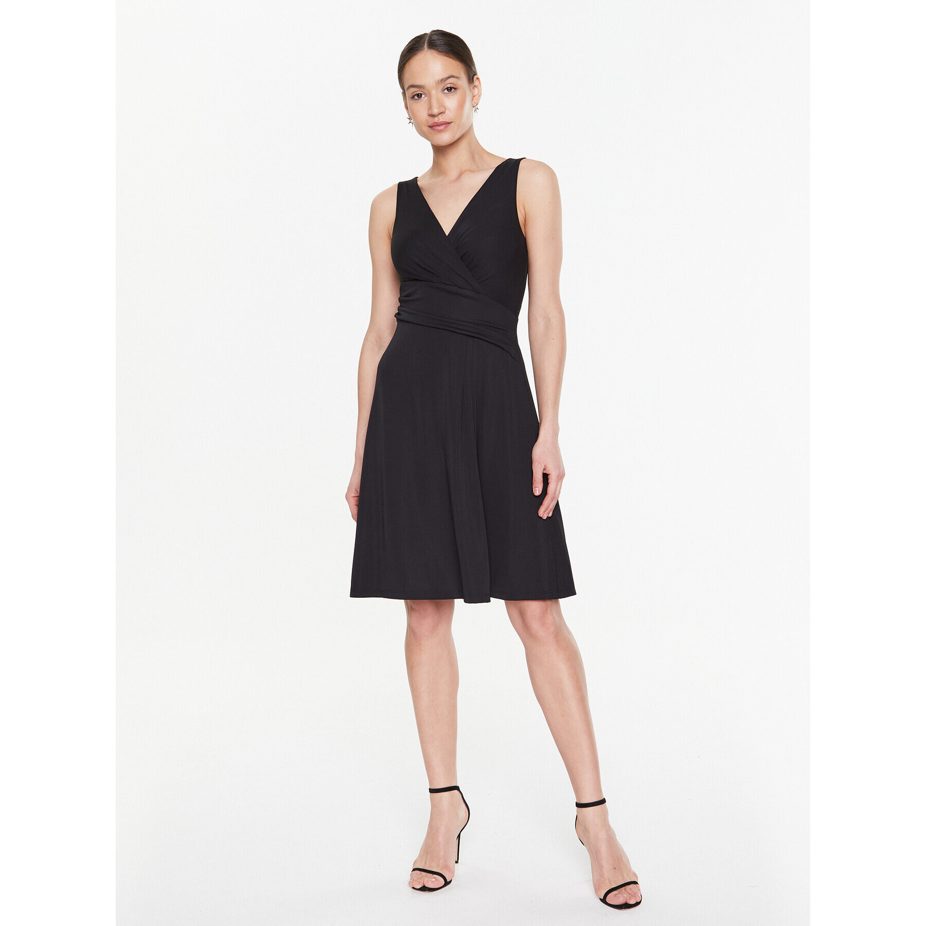 Lauren Ralph Lauren Rochie cocktail 250865006007 Negru Regular Fit - Pled.ro