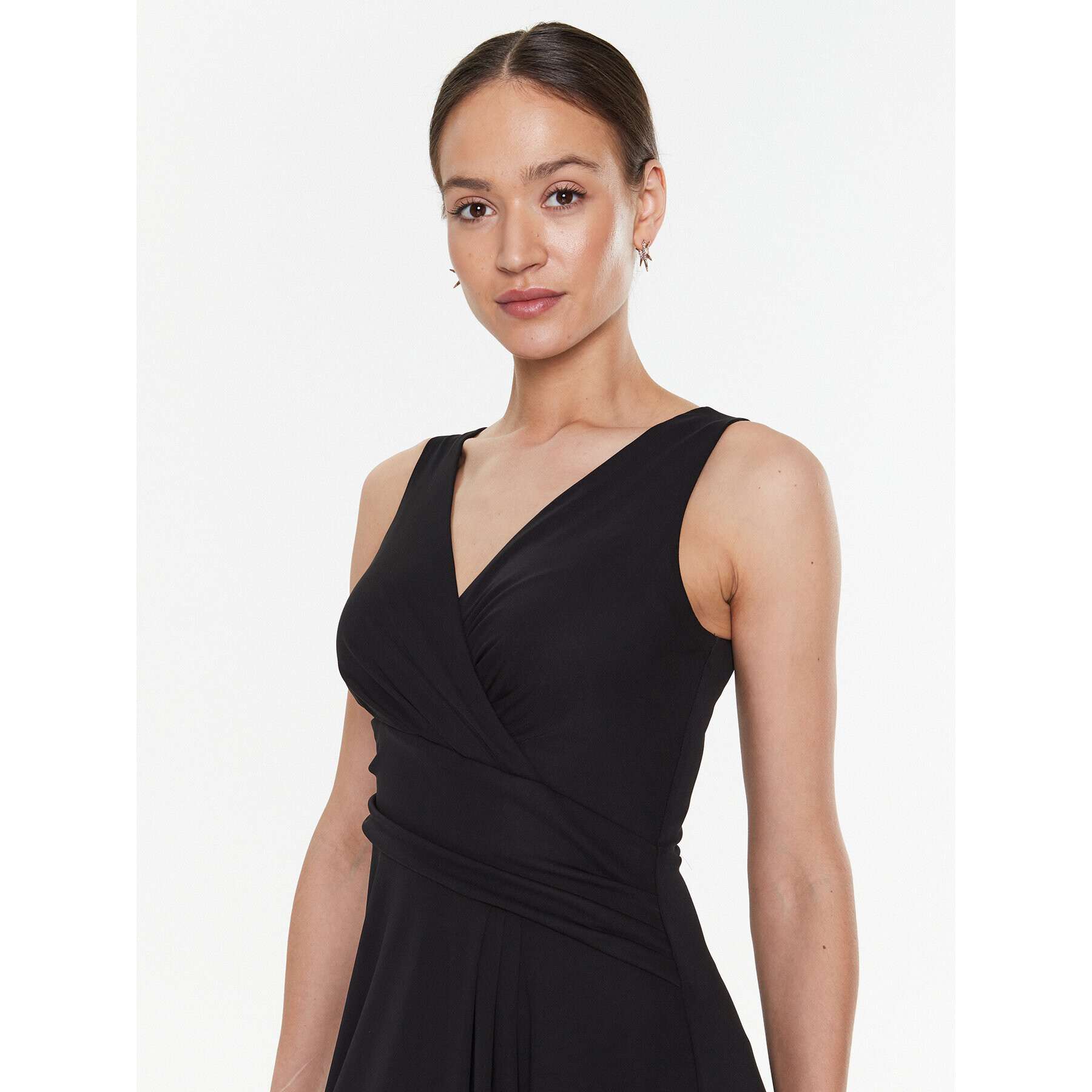 Lauren Ralph Lauren Rochie cocktail 250865006007 Negru Regular Fit - Pled.ro