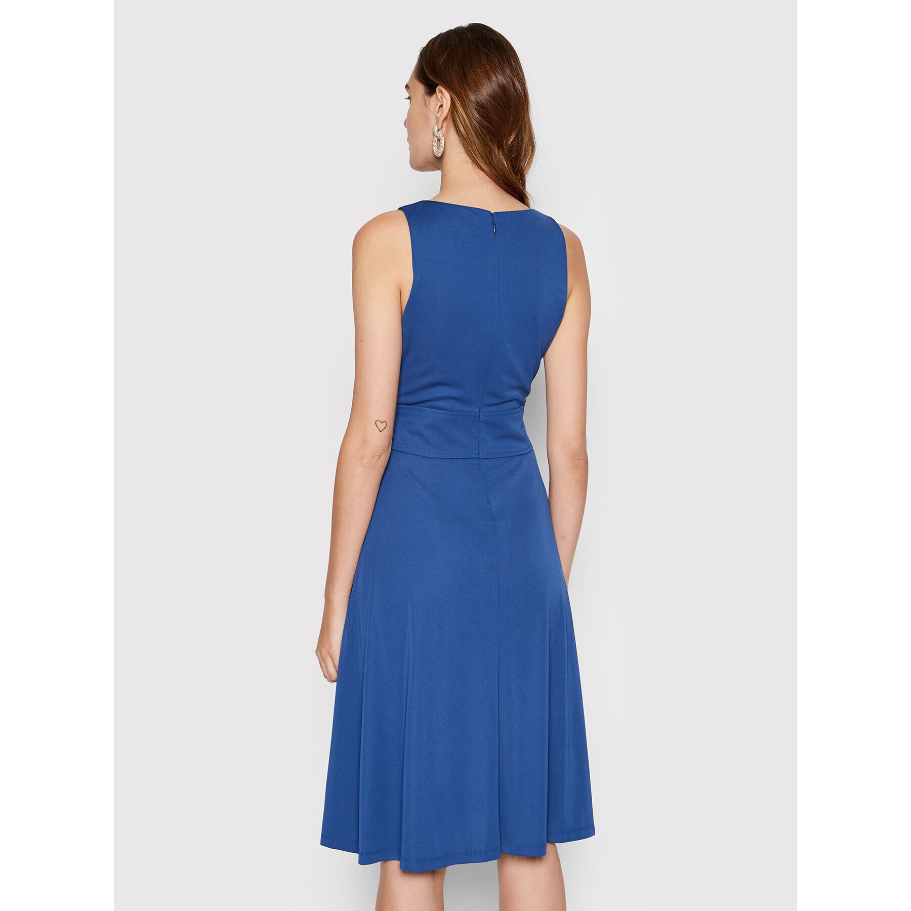 Lauren Ralph Lauren Rochie cocktail 250873708001 Bleumarin Regular Fit - Pled.ro