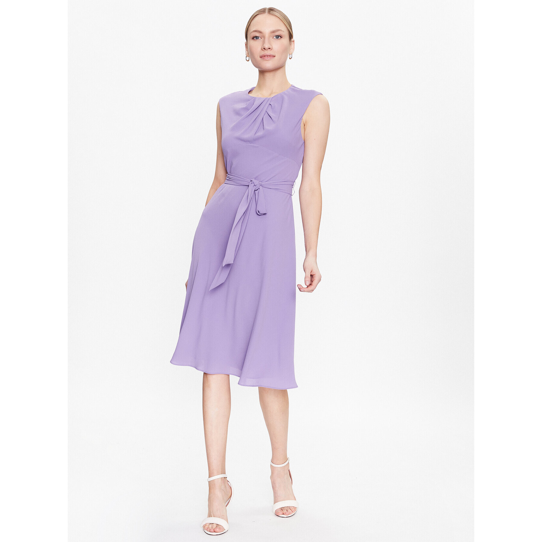 Lauren Ralph Lauren Rochie cocktail 250889253002 Violet Regular Fit - Pled.ro