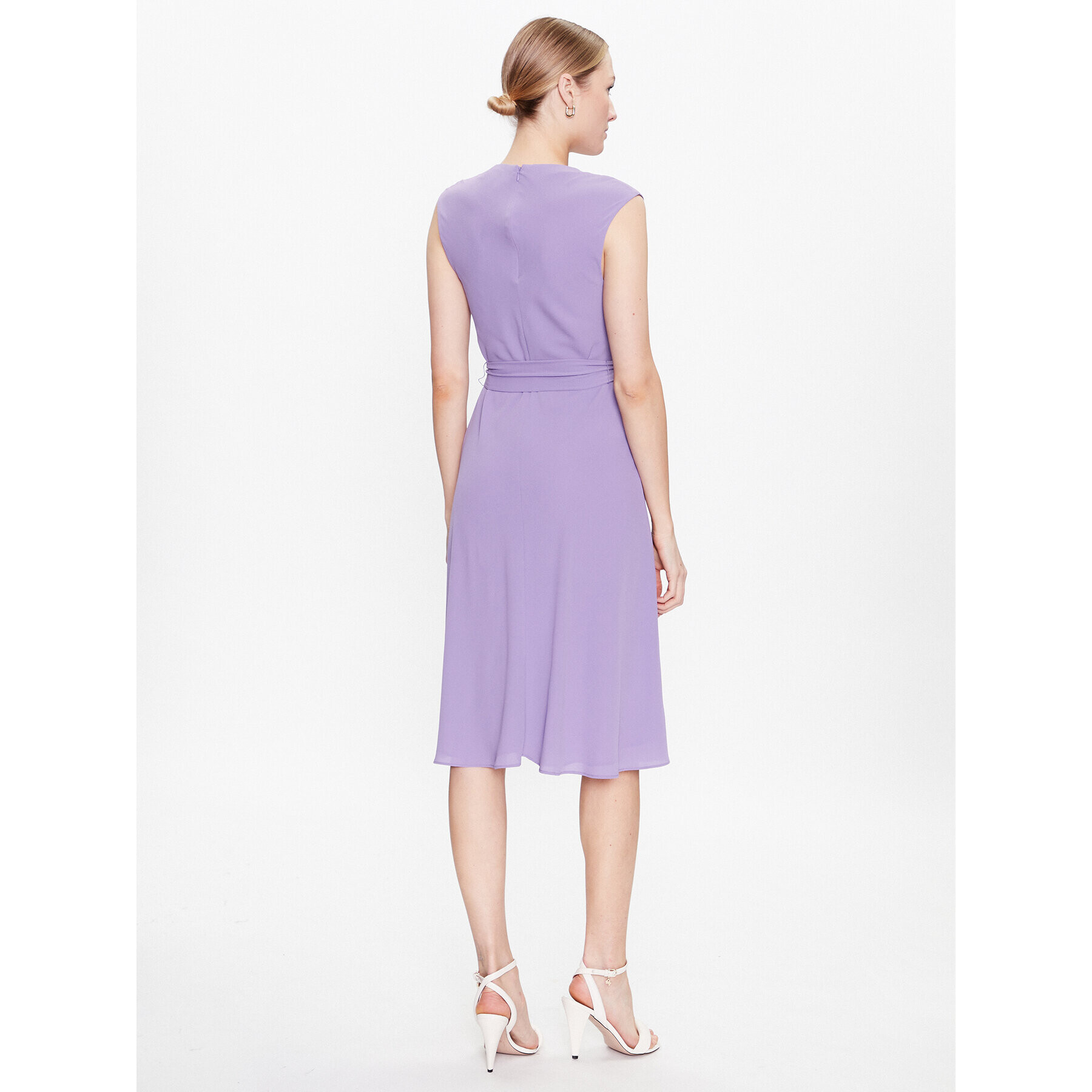 Lauren Ralph Lauren Rochie cocktail 250889253002 Violet Regular Fit - Pled.ro