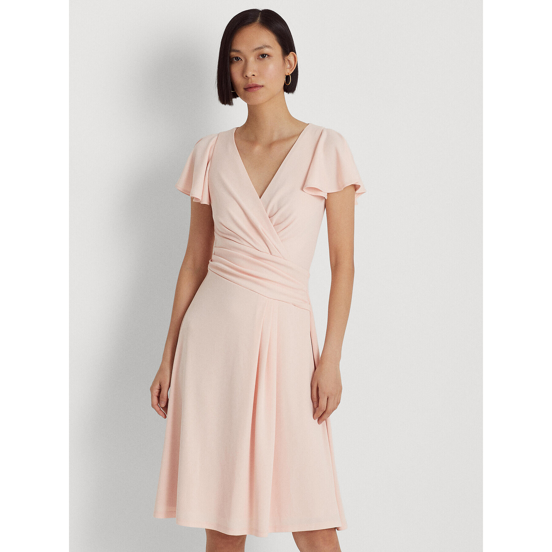 Lauren Ralph Lauren Rochie cocktail 250902766001 Portocaliu Regular Fit - Pled.ro